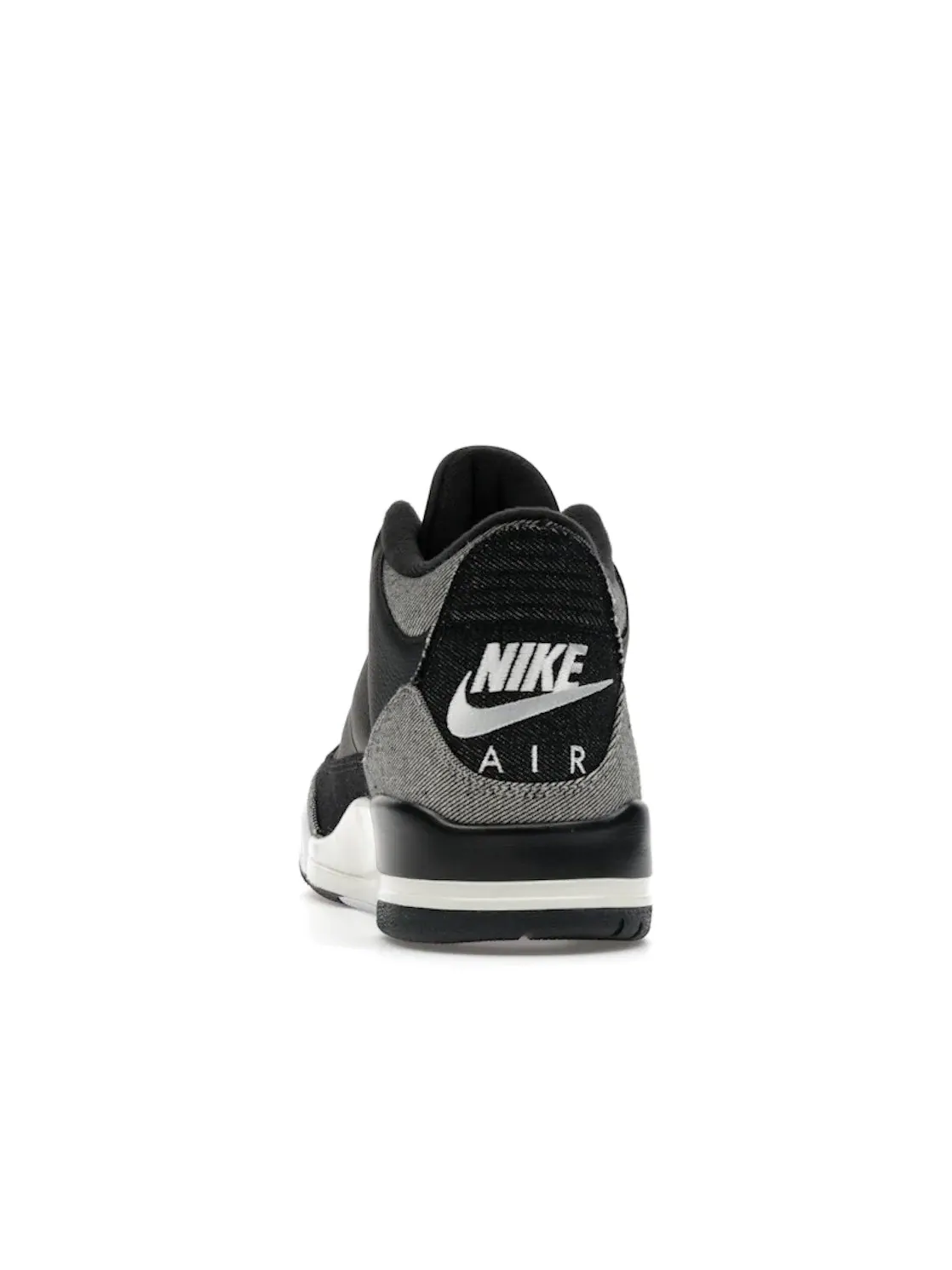 Мужские кроссовки с джинсовым верхом Jordan 3 Retro Levis Black — изображение 4 из 4