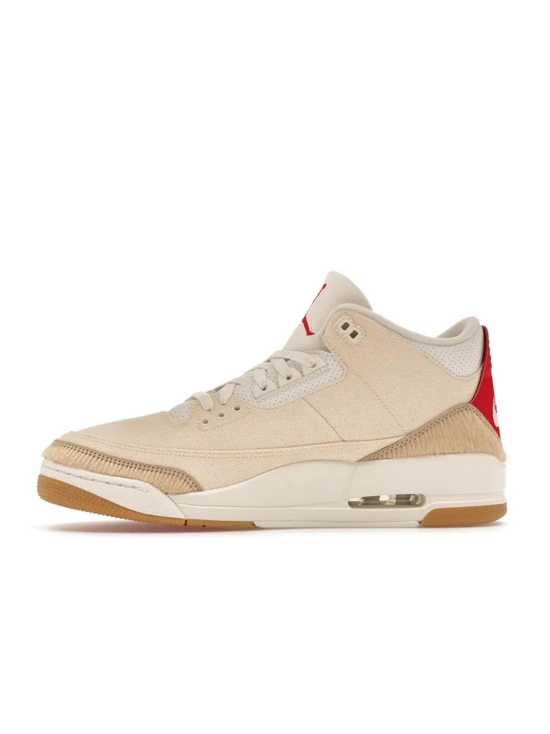 Мужские кроссовки с джинсовой отделкой Jordan 3 Retro Jordan — изображение 3 из 4, джинсовый синий красный