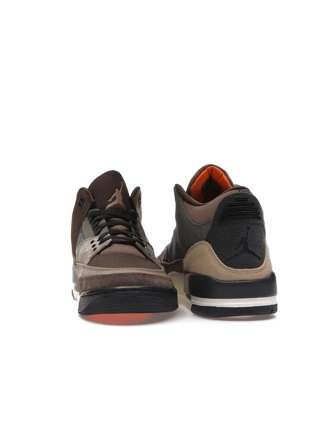 Мужские кроссовки с камуфляжным патчворком Jordan 3 Retro Patchwork — изображение 4 из 4, темный/мульти