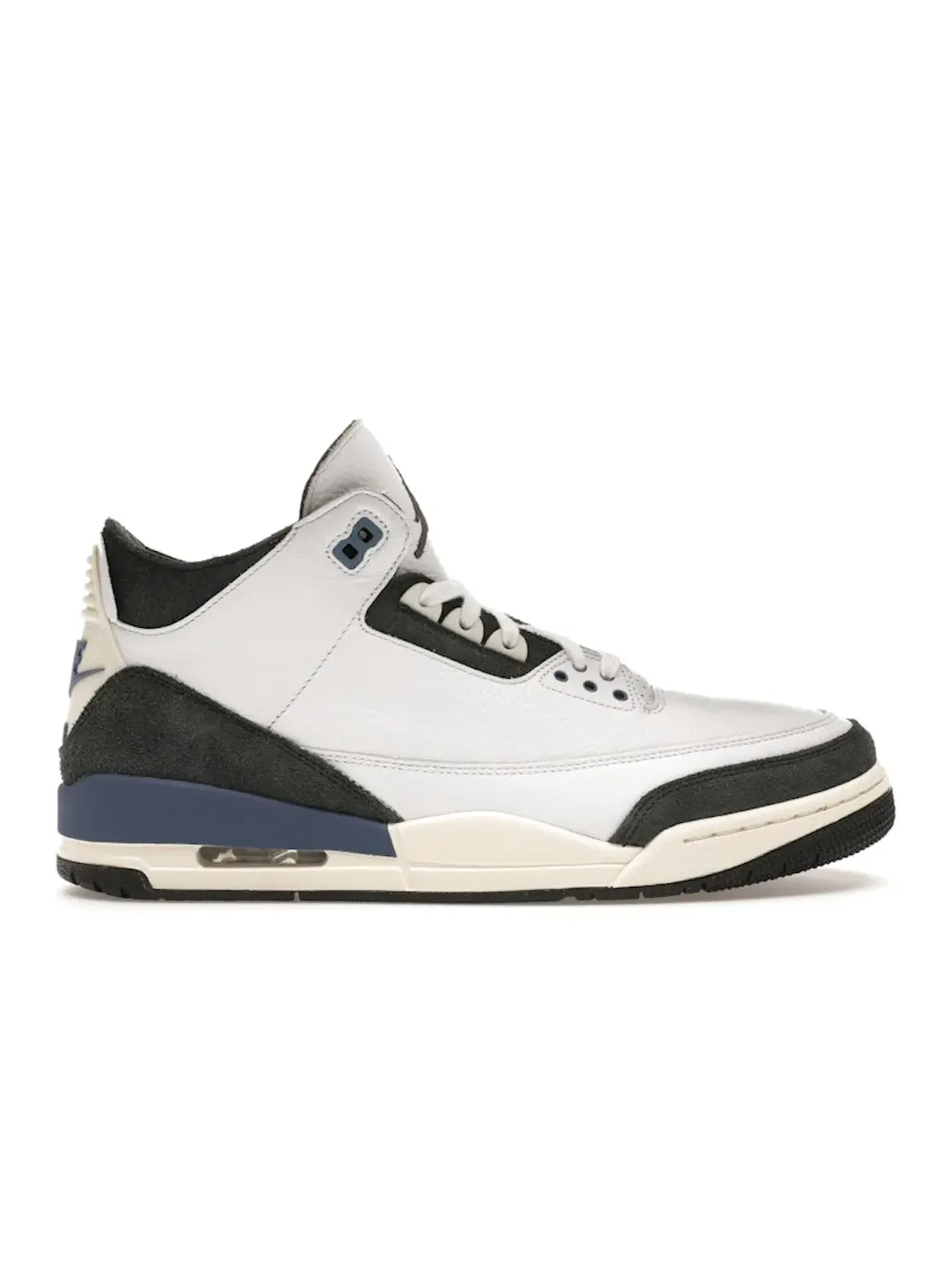 Мужские кроссовки с замшевыми вставками Jordan 3 Retro OG SP A Ma Maniére — изображение 1 из 4, белый/синий