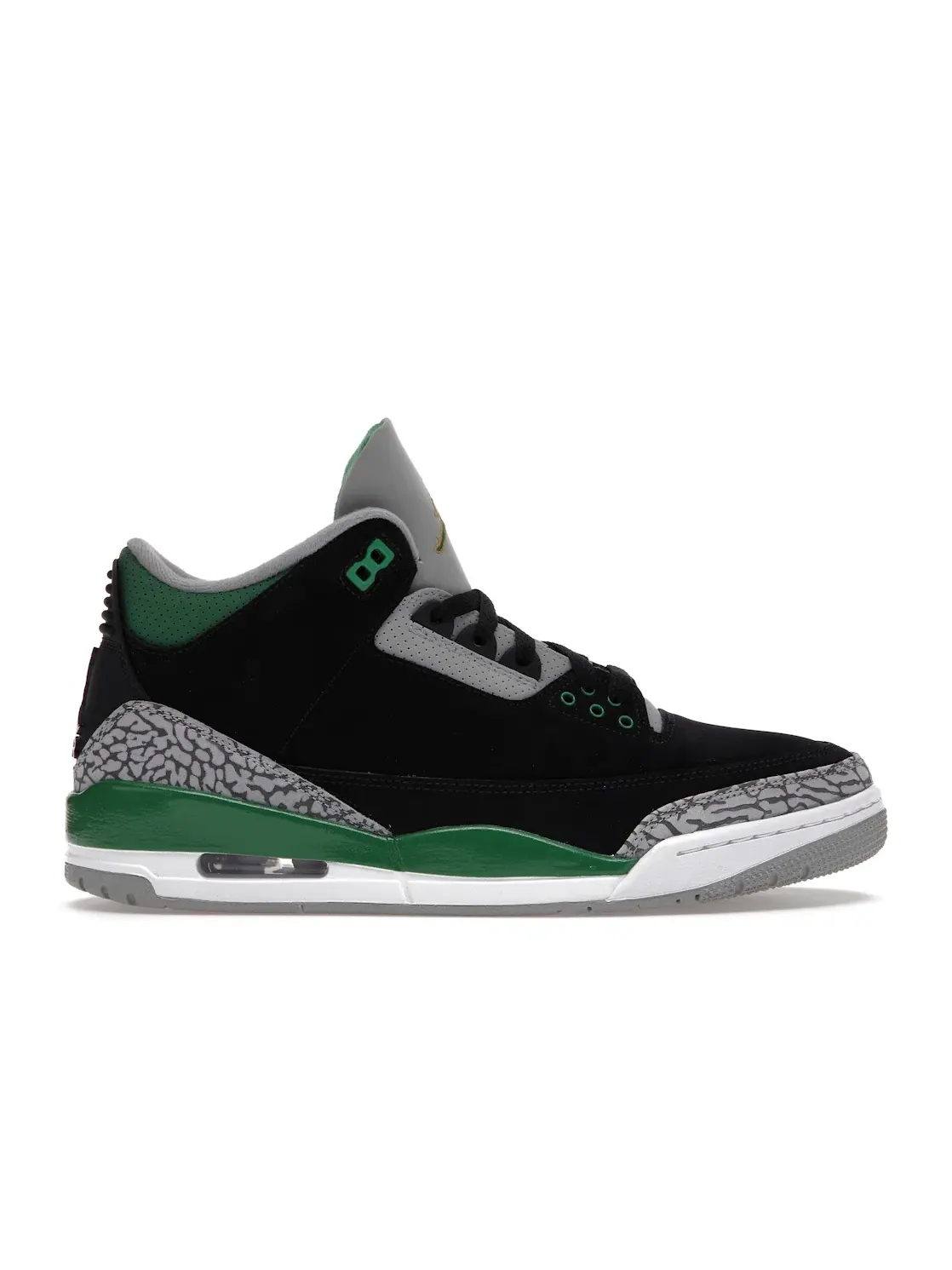 Мужские кроссовки Lifestyle Jordan 3 Retro Pine Green Jordan — изображение 1 из 4