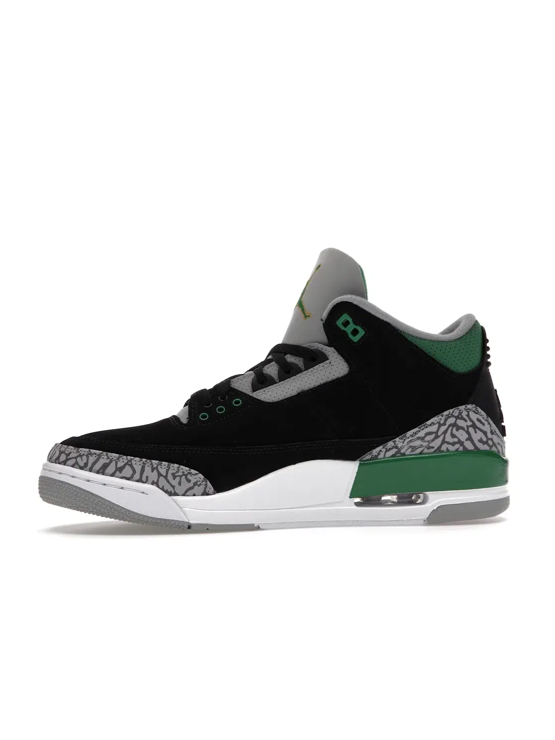 Мужские кроссовки Lifestyle Jordan 3 Retro Pine Green Jordan — изображение 3 из 4