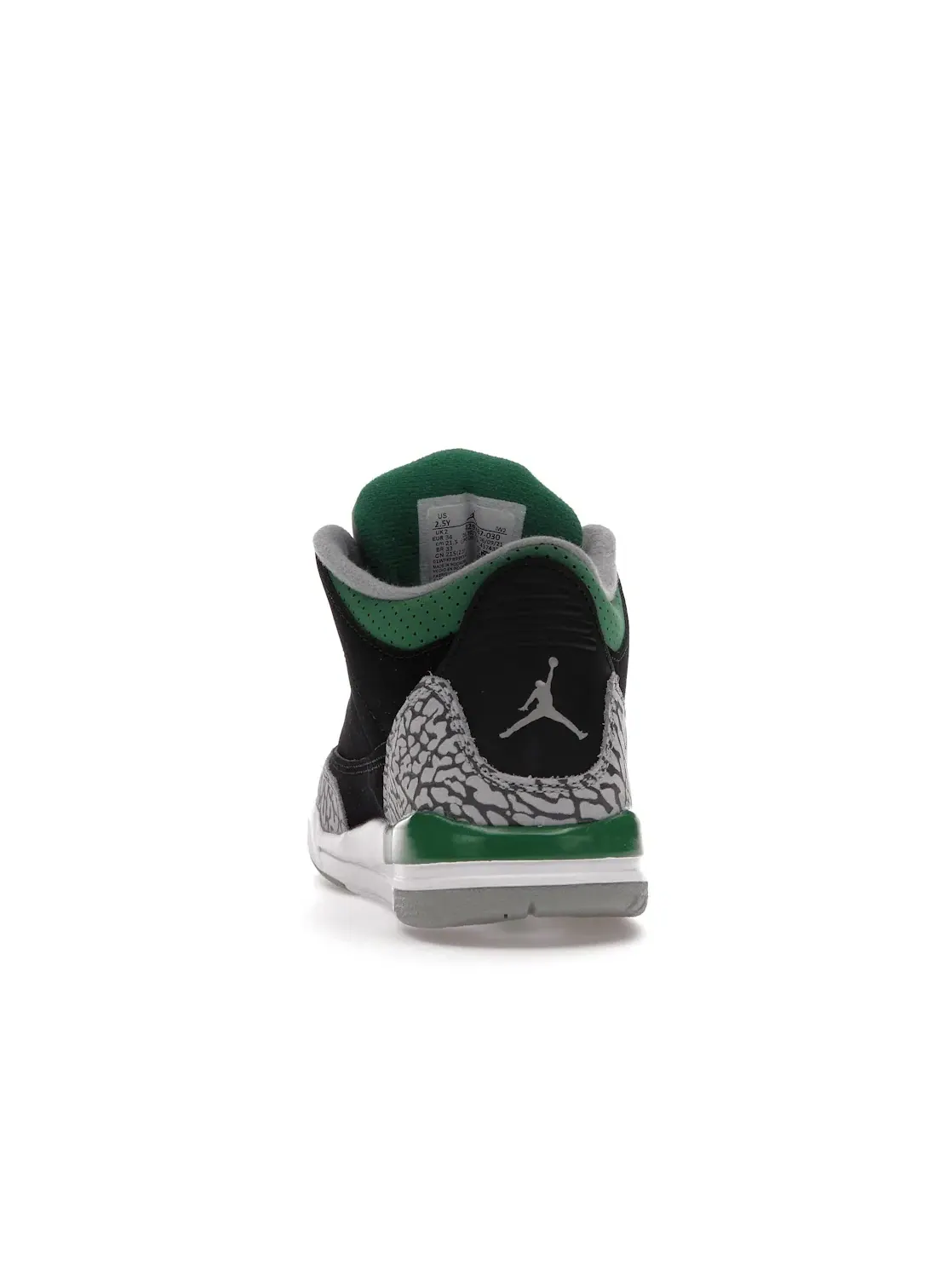 Детские кроссовки Lifestyle с принтом слоновьей кожи Jordan 3 Retro Jordan — изображение 4 из 4