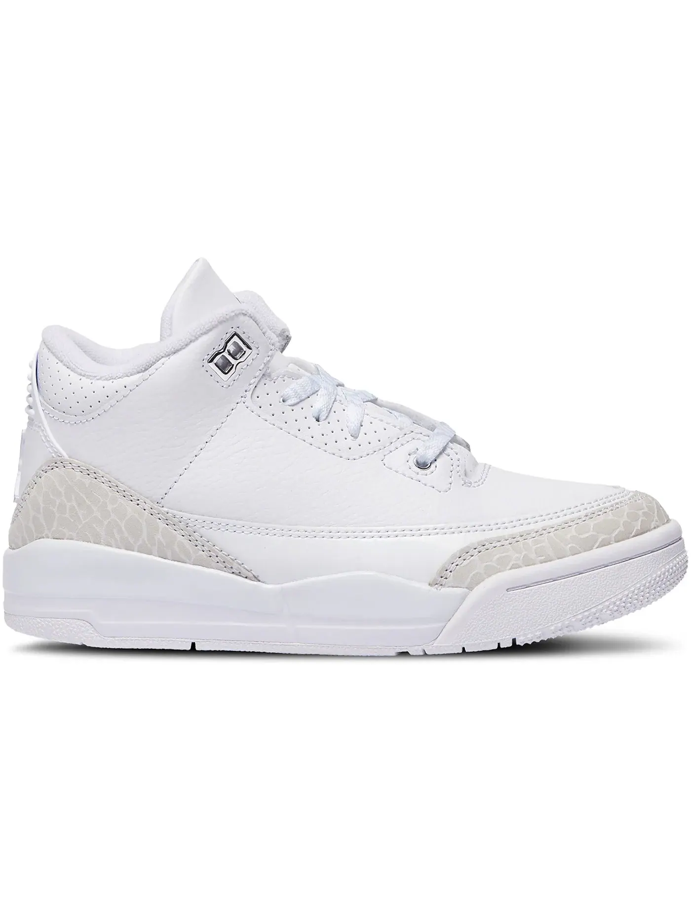 Детские кроссовки с белой кожей Jordan 3 Retro — изображение 1 из 1