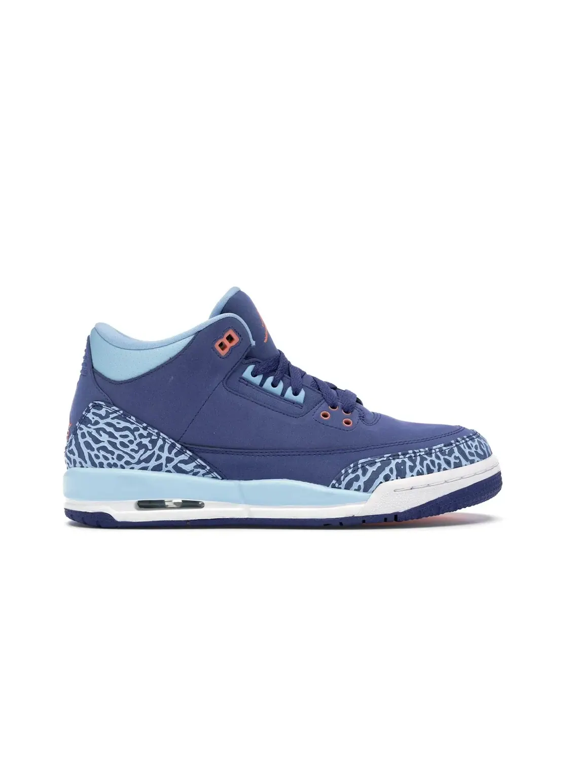 Детские кроссовки Lifestyle с принтом Jordan 3 Retro Jordan — изображение 1 из 3, фиолетовый/розовый-синий