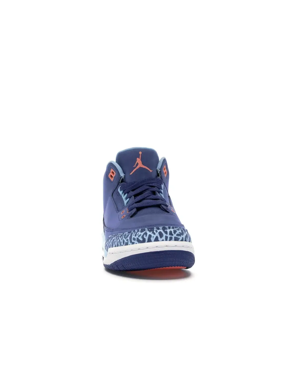 Детские кроссовки Lifestyle с принтом Jordan 3 Retro Jordan — изображение 2 из 3, фиолетовый/розовый-синий