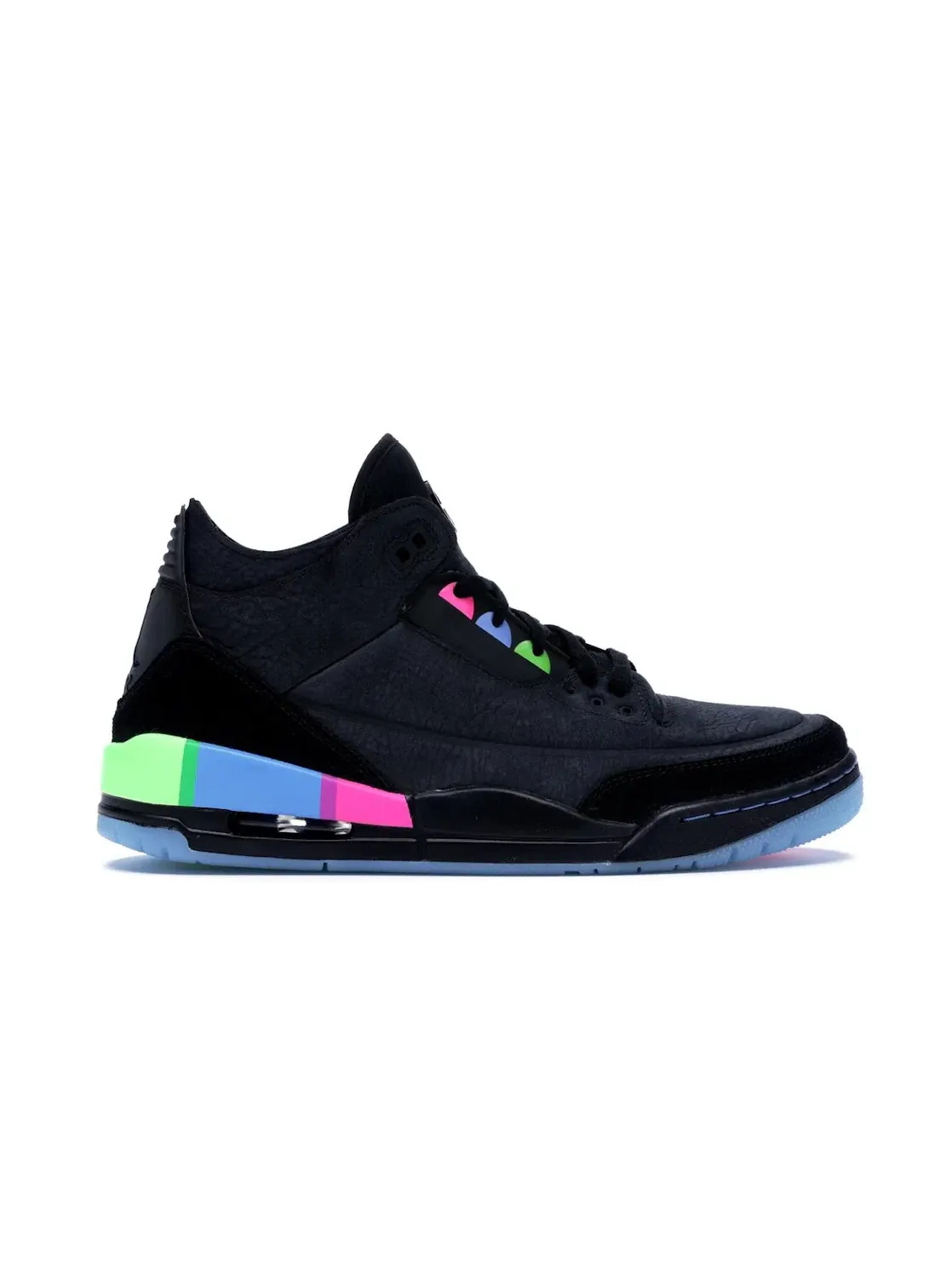 Мужские кроссовки Lifestyle Jordan 3 Retro — изображение 1 из 4, черный/черный-зеленый