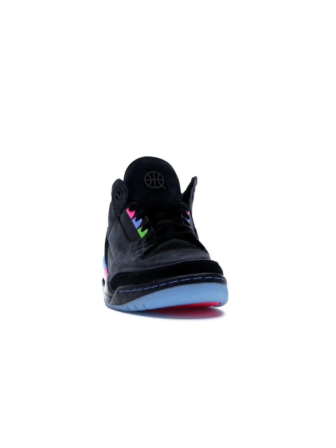 Мужские кроссовки Lifestyle Jordan 3 Retro — изображение 2 из 4, черный/черный-зеленый