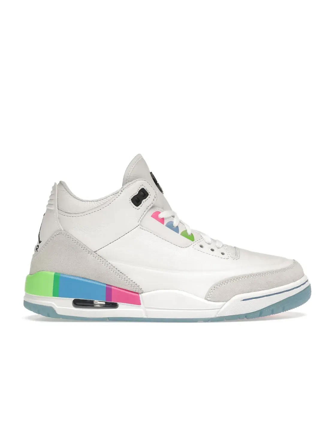 Мужские кроссовки Lifestyle Jordan 3 Retro — изображение 1 из 4, белый/белый-зеленый