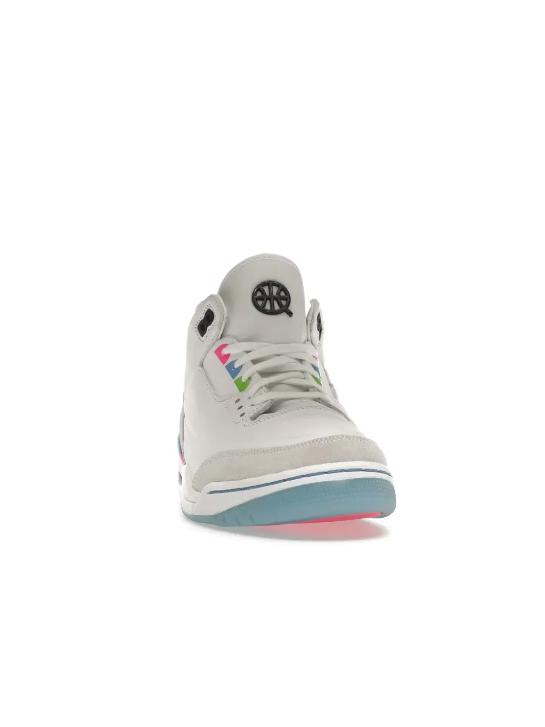 Мужские кроссовки Lifestyle Jordan 3 Retro — изображение 2 из 4, белый/белый-зеленый