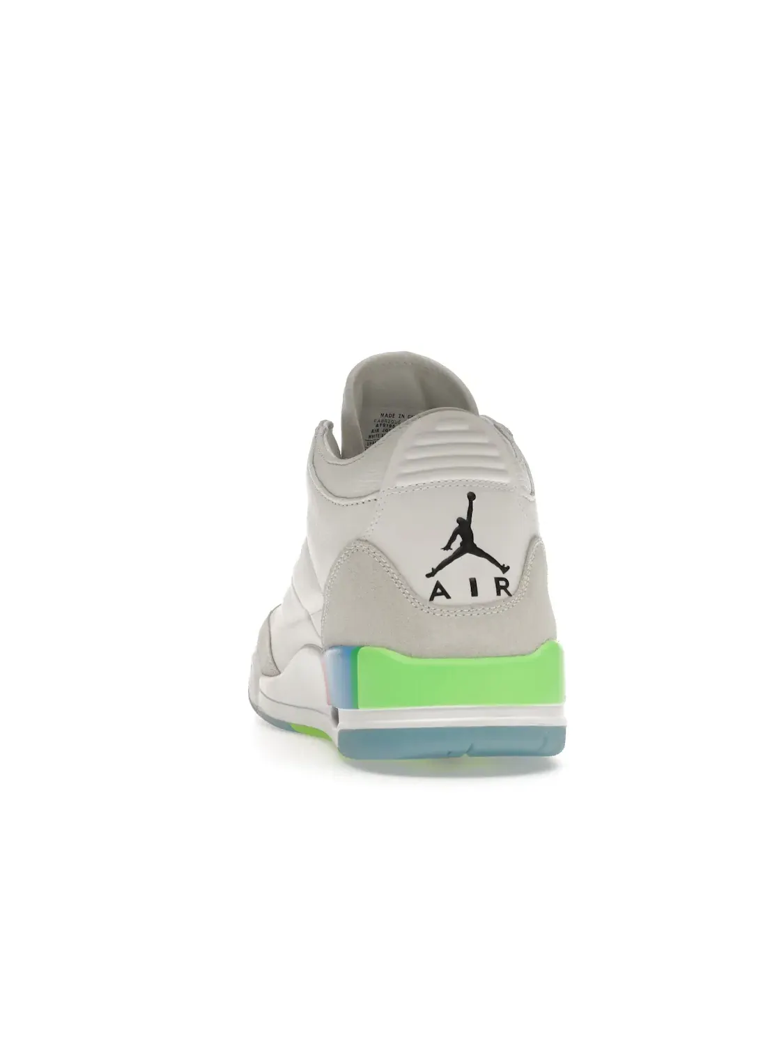 Мужские кроссовки Lifestyle Jordan 3 Retro — изображение 4 из 4, белый/белый-зеленый