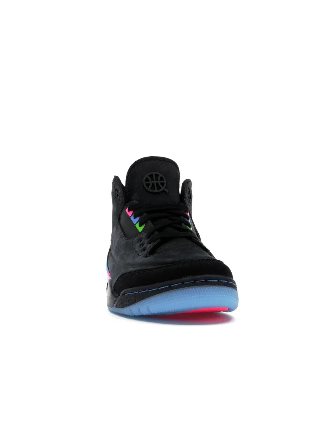 Детские кроссовки для мальчиков с принтом Jordan 3 Retro Jordan — изображение 2 из 4, черный/черный/зеленый