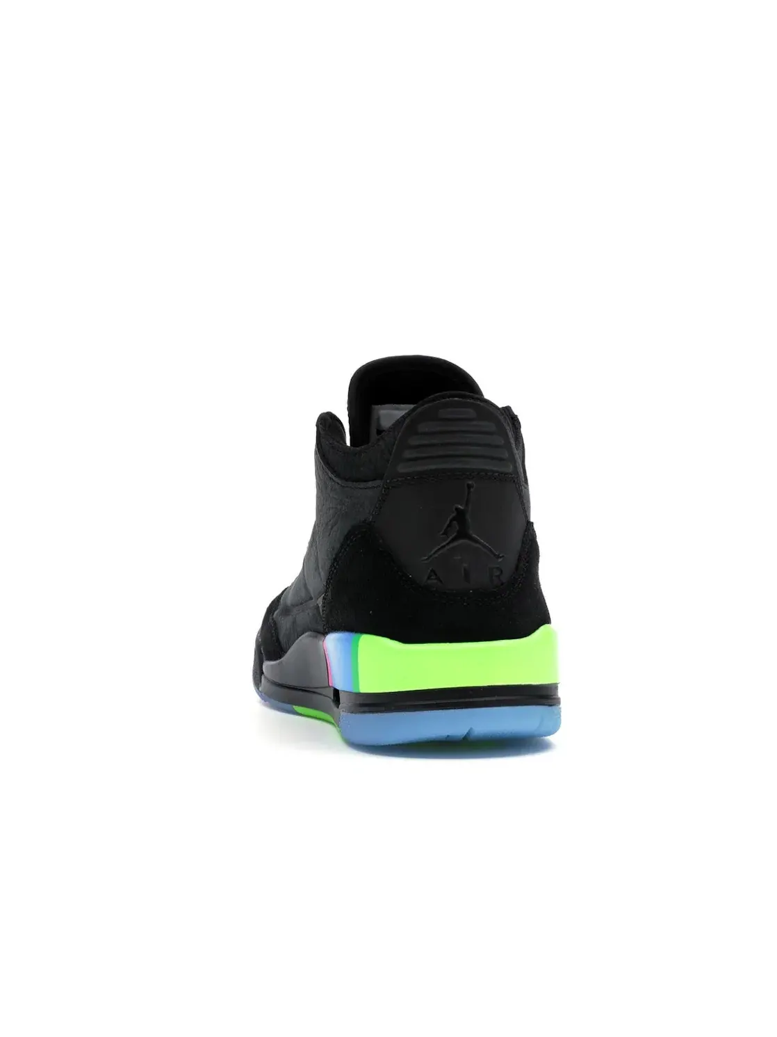 Детские кроссовки для мальчиков с принтом Jordan 3 Retro Jordan — изображение 4 из 4, черный/черный/зеленый