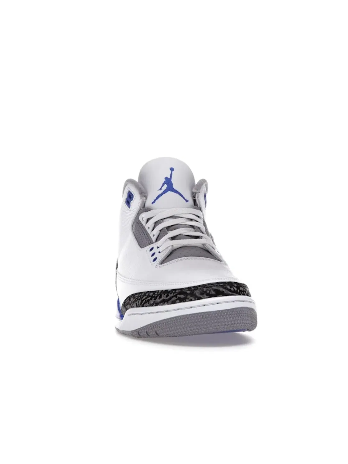 Мужские кроссовки Lifestyle с принтом Jordan 3 Retro — изображение 2 из 4, белый/черный-серый-синий