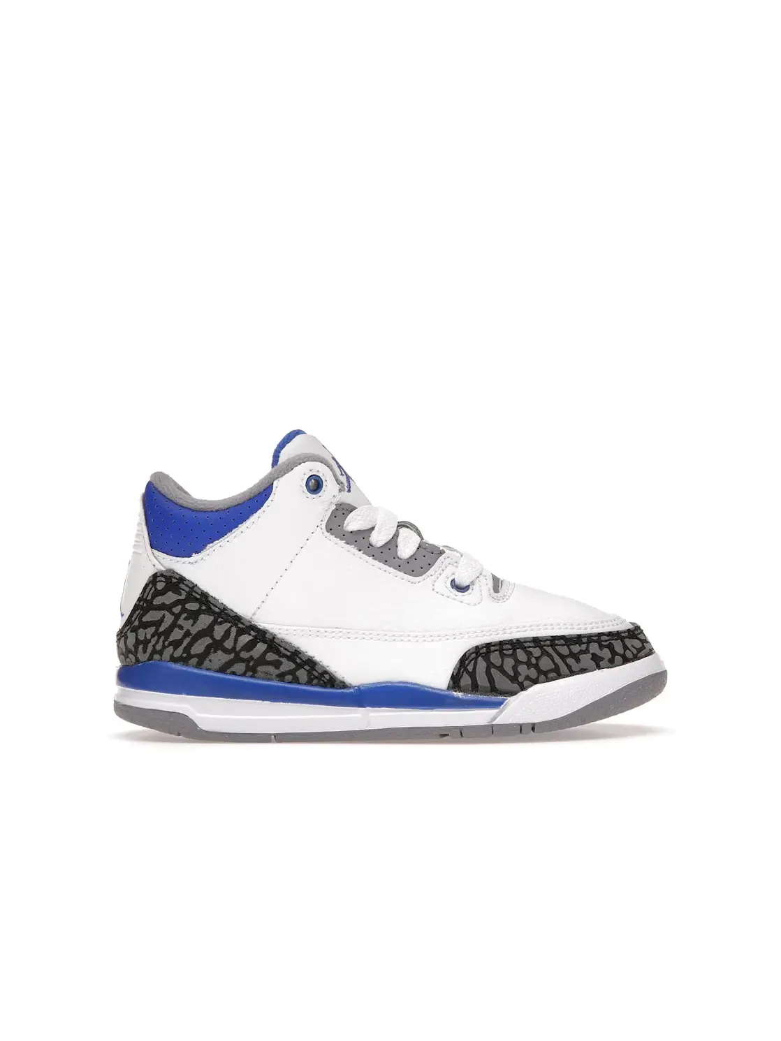 Детские кроссовки с ретро-дизайном Jordan 3 Retro Jordan — изображение 1 из 4, белый/черный-серый-синий