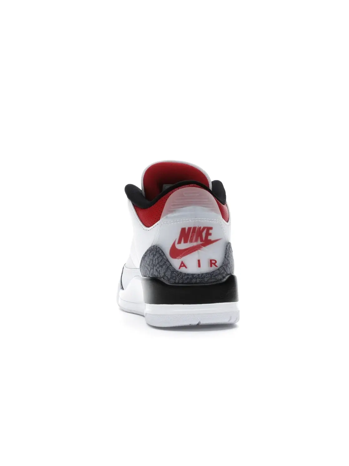 Мужские кроссовки Lifestyle с джинсовыми элементами Jordan 3 Retro — изображение 4 из 4, белый/черный-красный