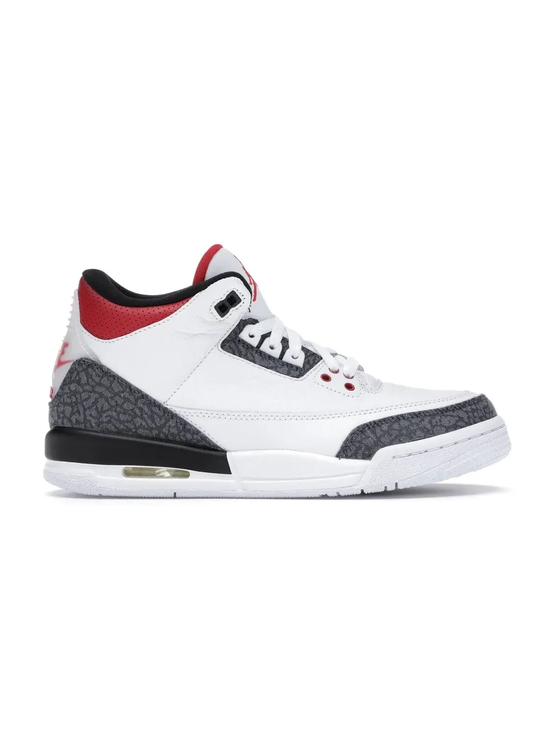 Детские кроссовки Lifestyle с принтом Jordan 3 Retro Jordan — изображение 1 из 4, белый/красный-черный