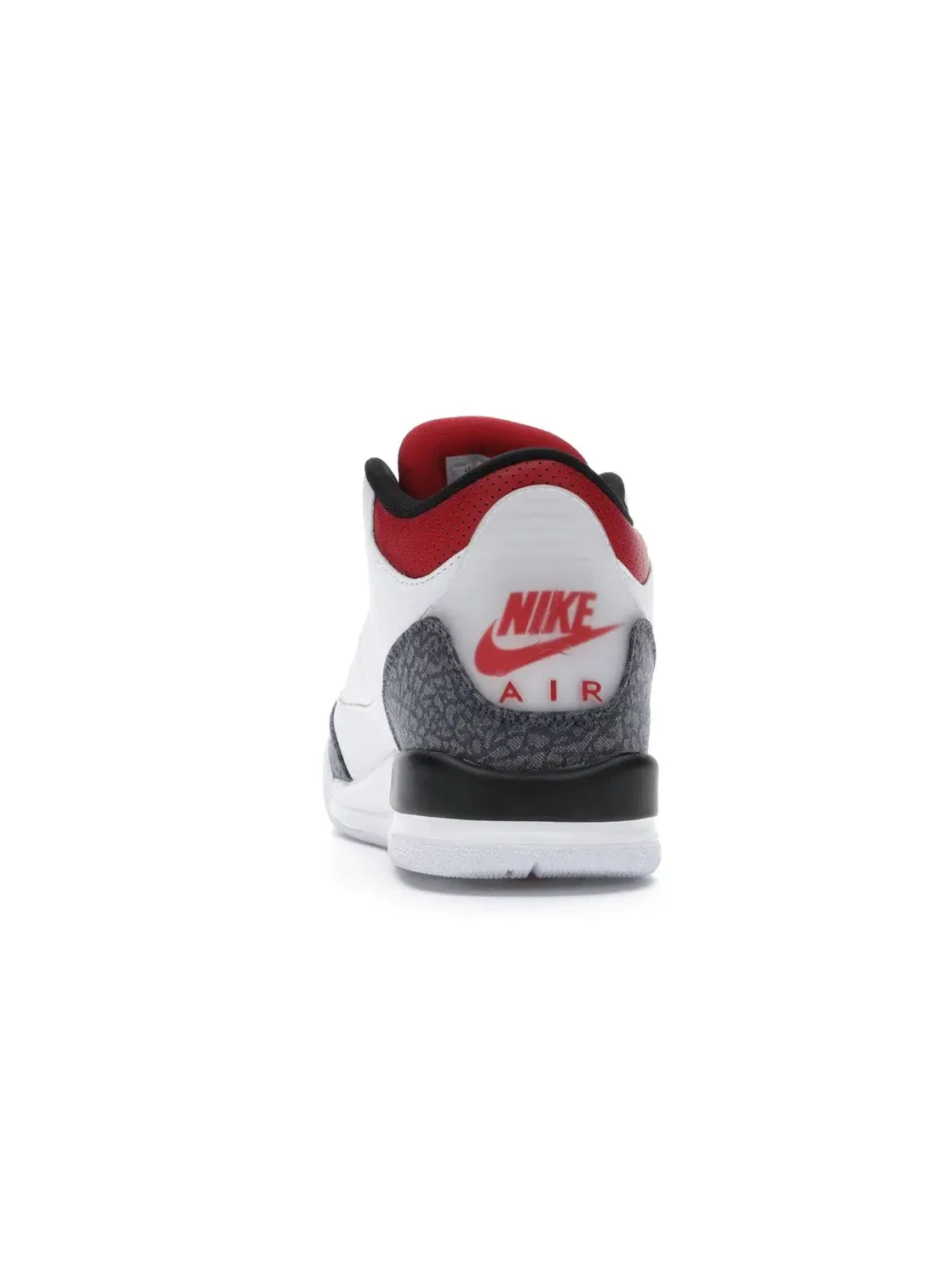 Детские кроссовки Lifestyle с принтом Jordan 3 Retro Jordan — изображение 4 из 4, белый/красный-черный