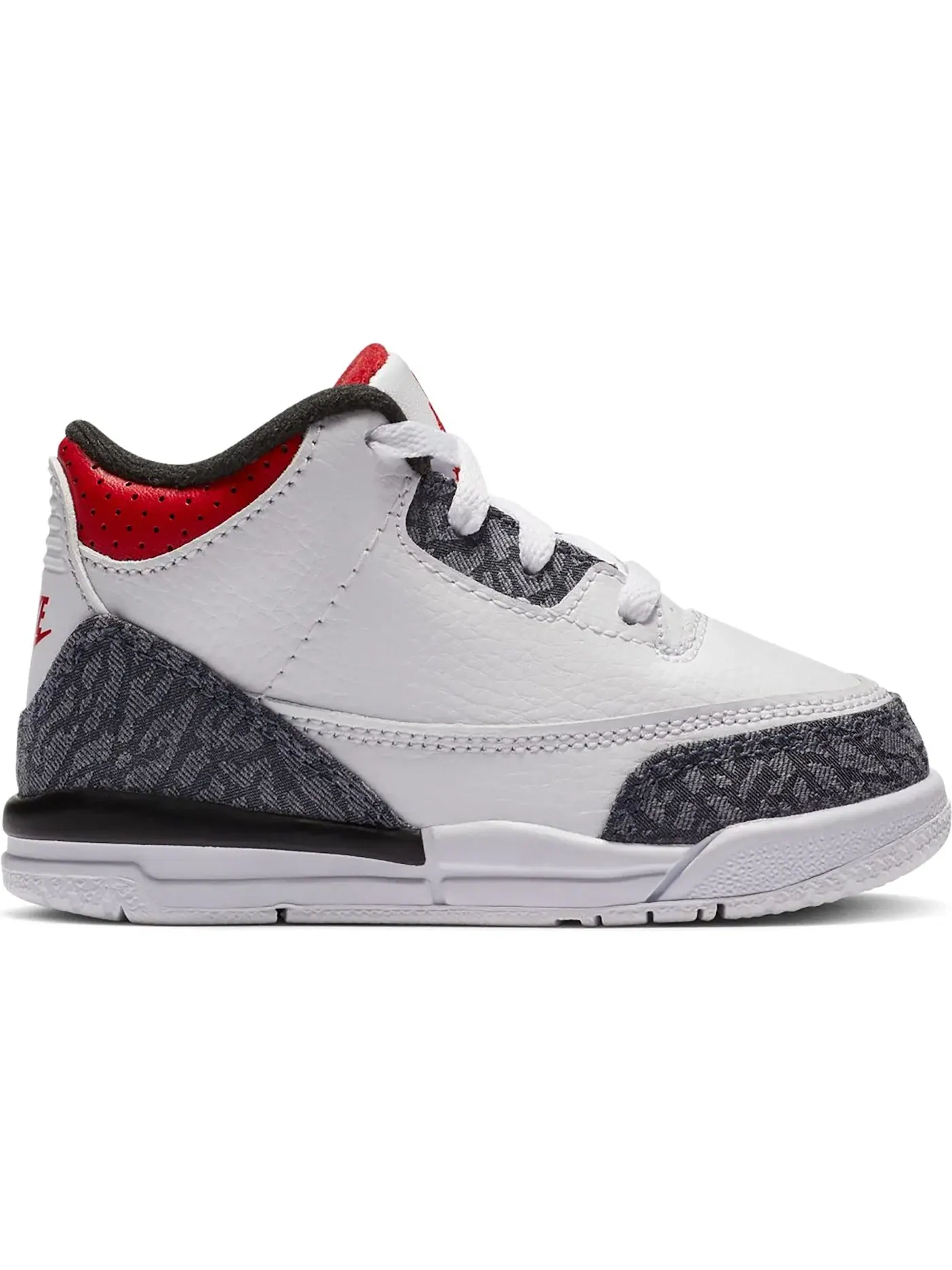 Детские кроссовки Lifestyle Jordan 3 Retro Jordan — изображение 1 из 1, белый/красный-черный