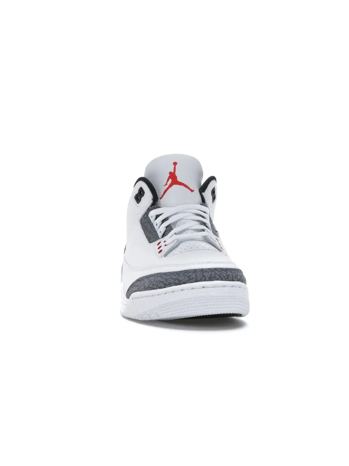 Мужские кроссовки Lifestyle с джинсовым верхом Jordan 3 Retro — изображение 2 из 4, белый/красный-черный