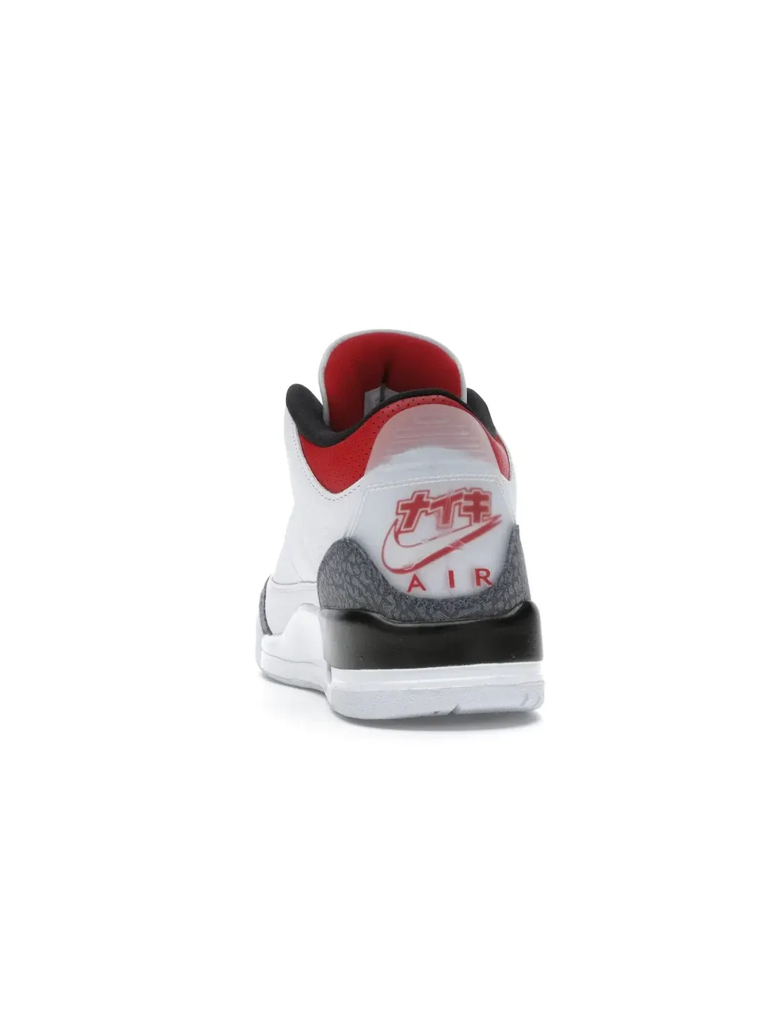 Мужские кроссовки Lifestyle с джинсовым верхом Jordan 3 Retro — изображение 4 из 4, белый/красный-черный