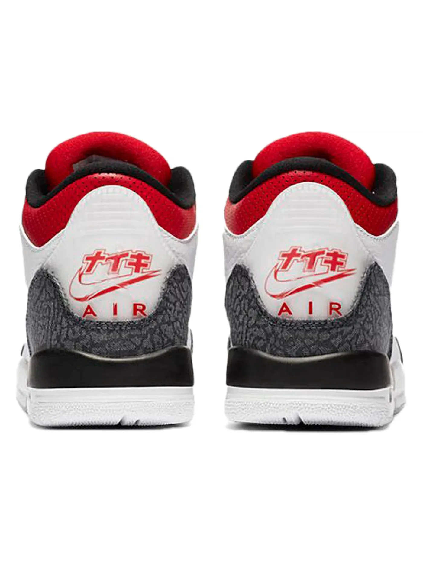Детские кроссовки Lifestyle с принтом Jordan 3 Retro Jordan — изображение 1 из 2, белый/красный-черный