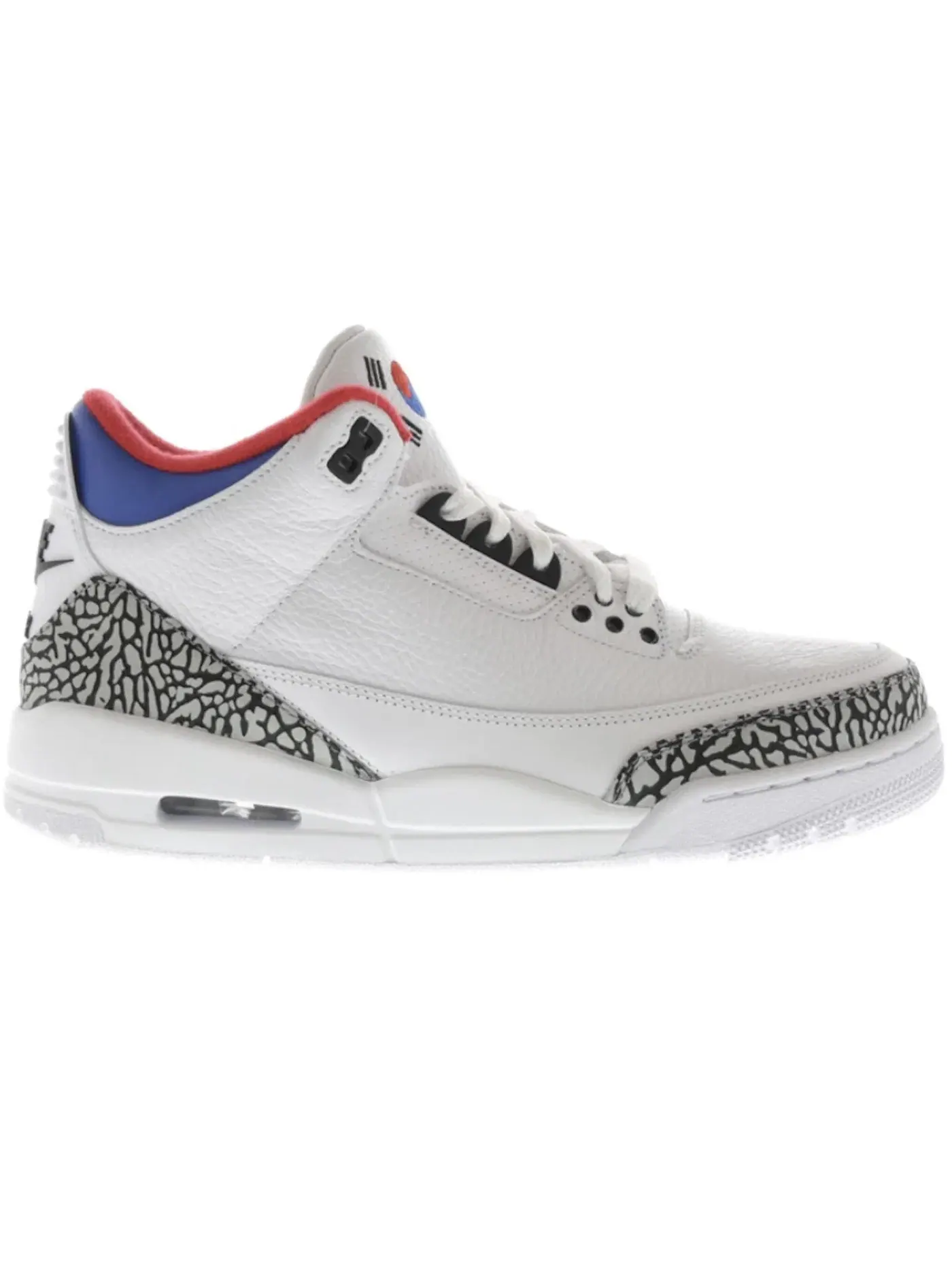 Женские кроссовки lifestyle Jordan 3 Retro Seoul Jordan — изображение 1 из 1, белый/-красный