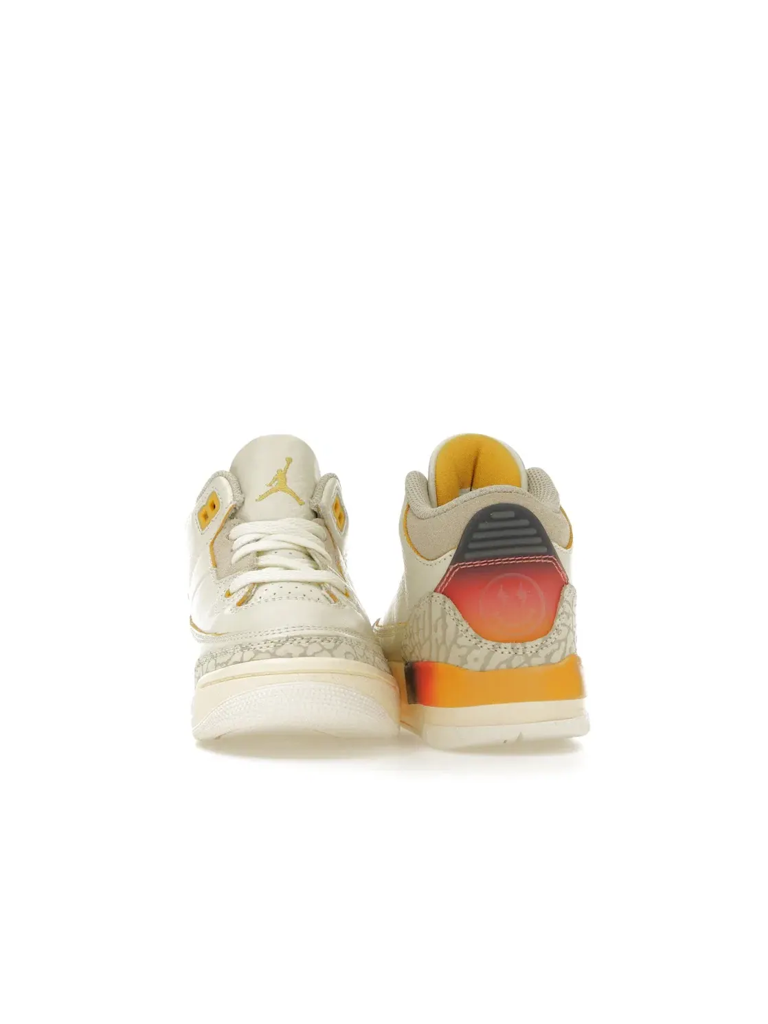 Детские кроссовки Lifestyle с принтом Jordan 3 Retro SP J Balvin Medellín Sunset (PS) Jordan — изображение 4 из 4, мульти