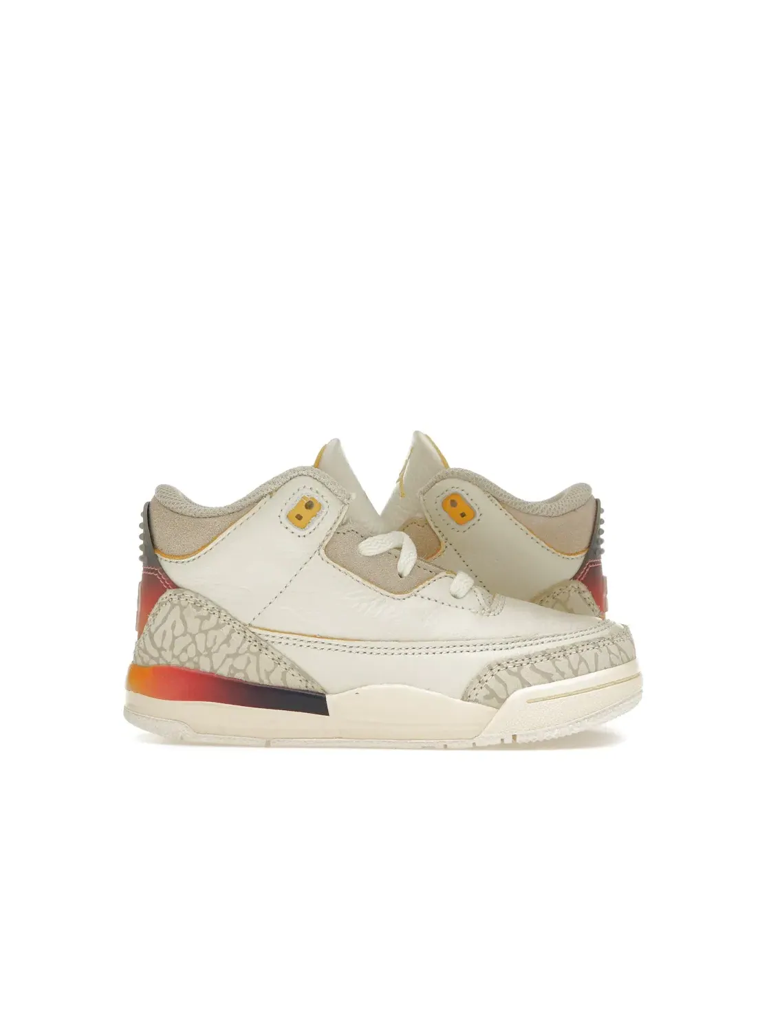 Детские кроссовки с принтом Jordan 3 Retro SP J Balvin Medellín Sunset — изображение 1 из 4, мульти