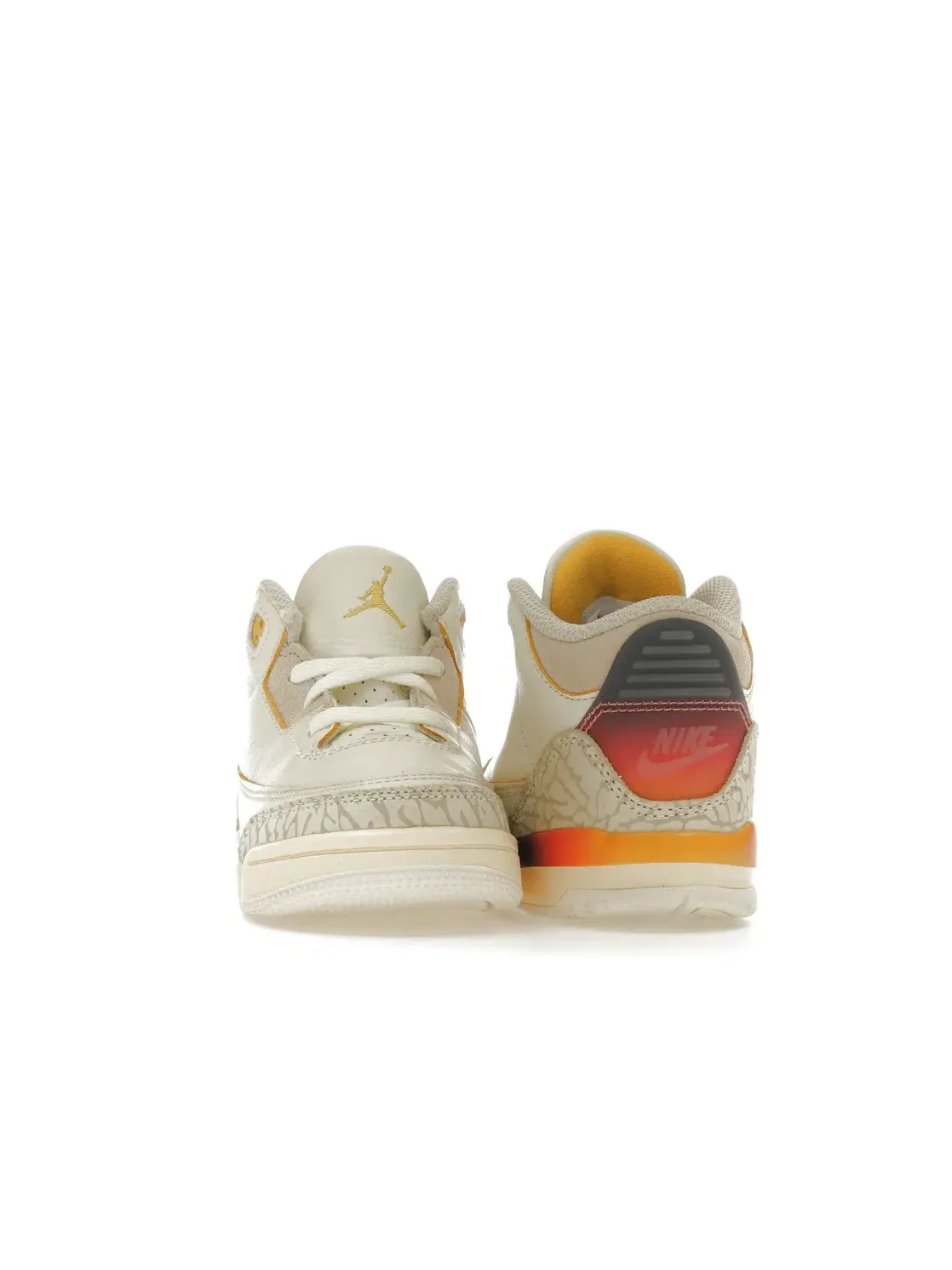 Детские кроссовки с принтом Jordan 3 Retro SP J Balvin Medellín Sunset — изображение 2 из 4, мульти