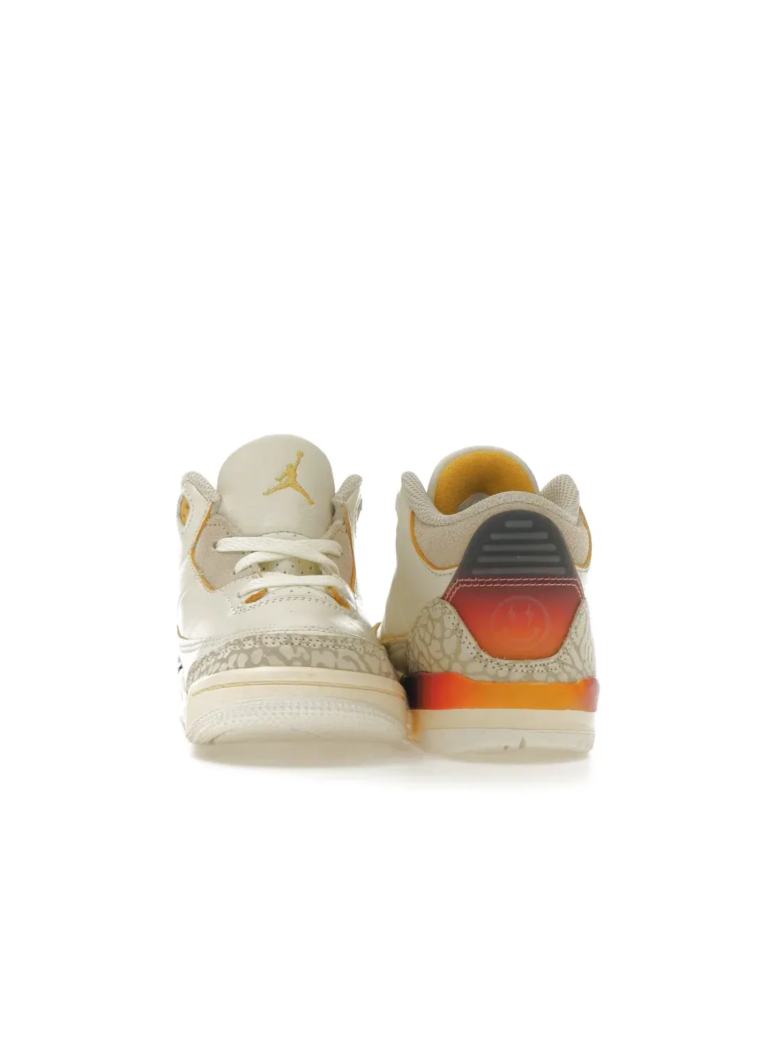 Детские кроссовки с принтом Jordan 3 Retro SP J Balvin Medellín Sunset — изображение 4 из 4, мульти