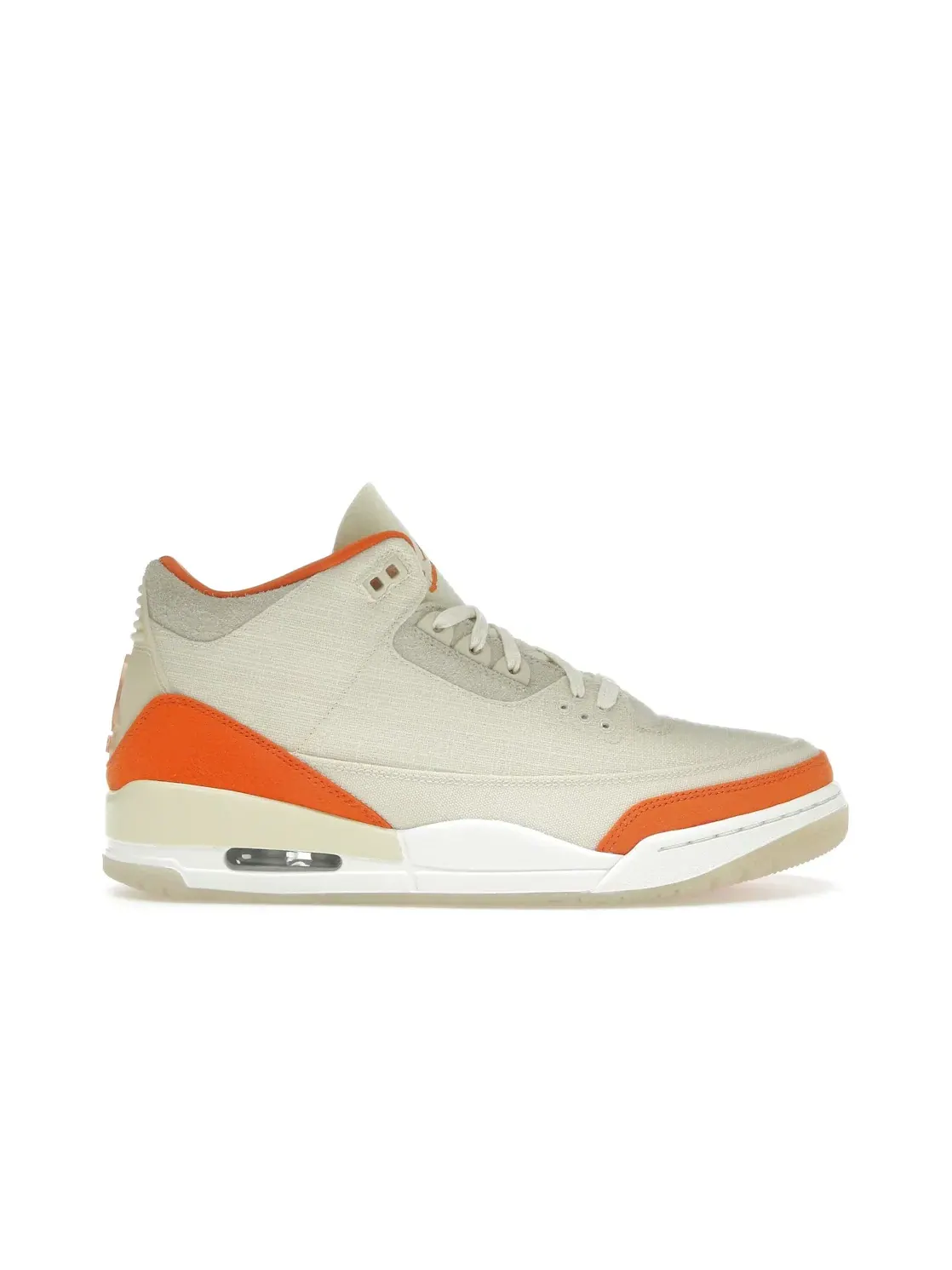 Женские кроссовки Lifestyle с контрастными акцентами Jordan 3 Retro TEX Jordan, Fossil/Starfish/Sail — изображение 1 из 4