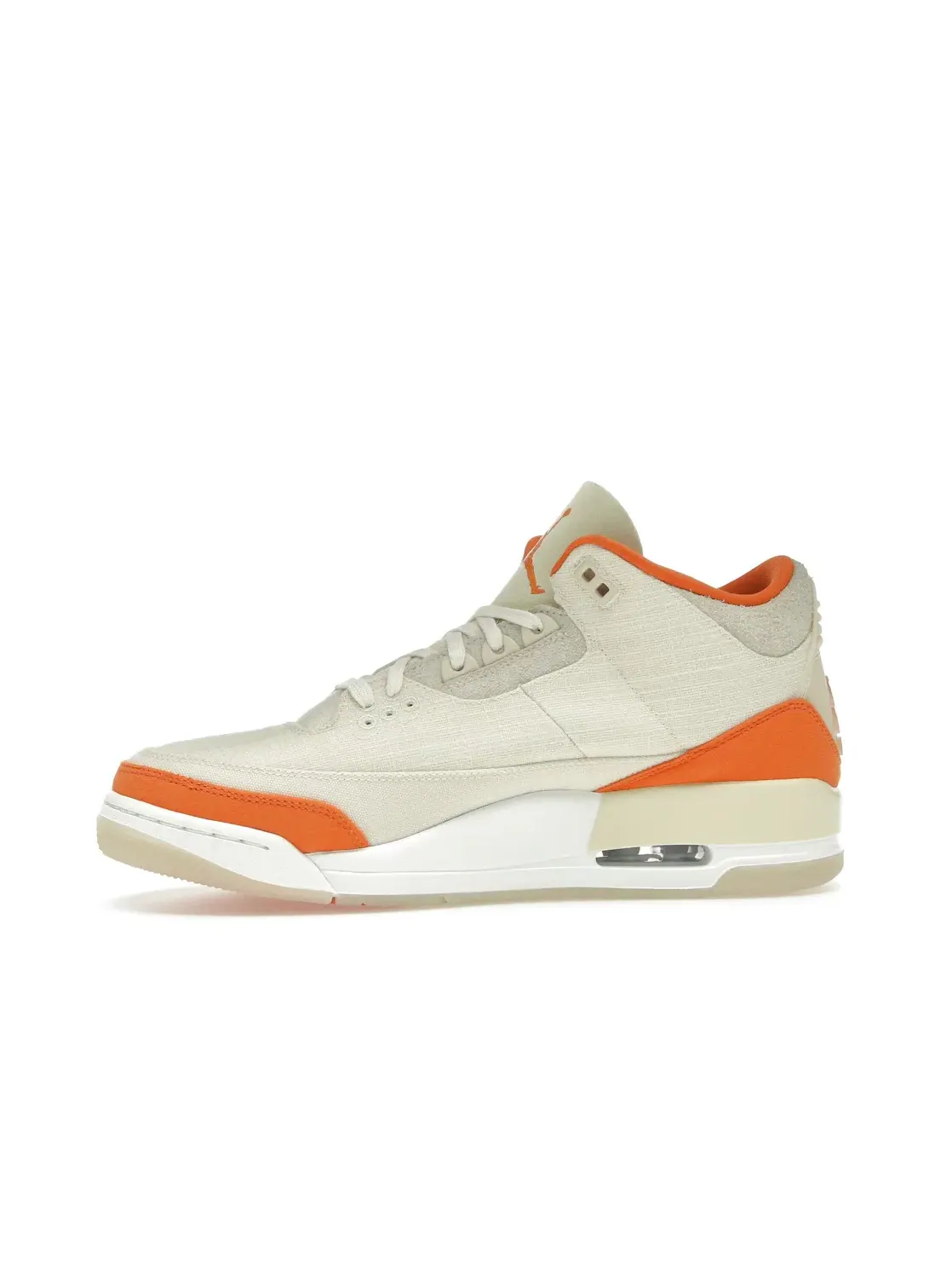 Женские кроссовки Lifestyle с контрастными акцентами Jordan 3 Retro TEX Jordan, Fossil/Starfish/Sail — изображение 3 из 4