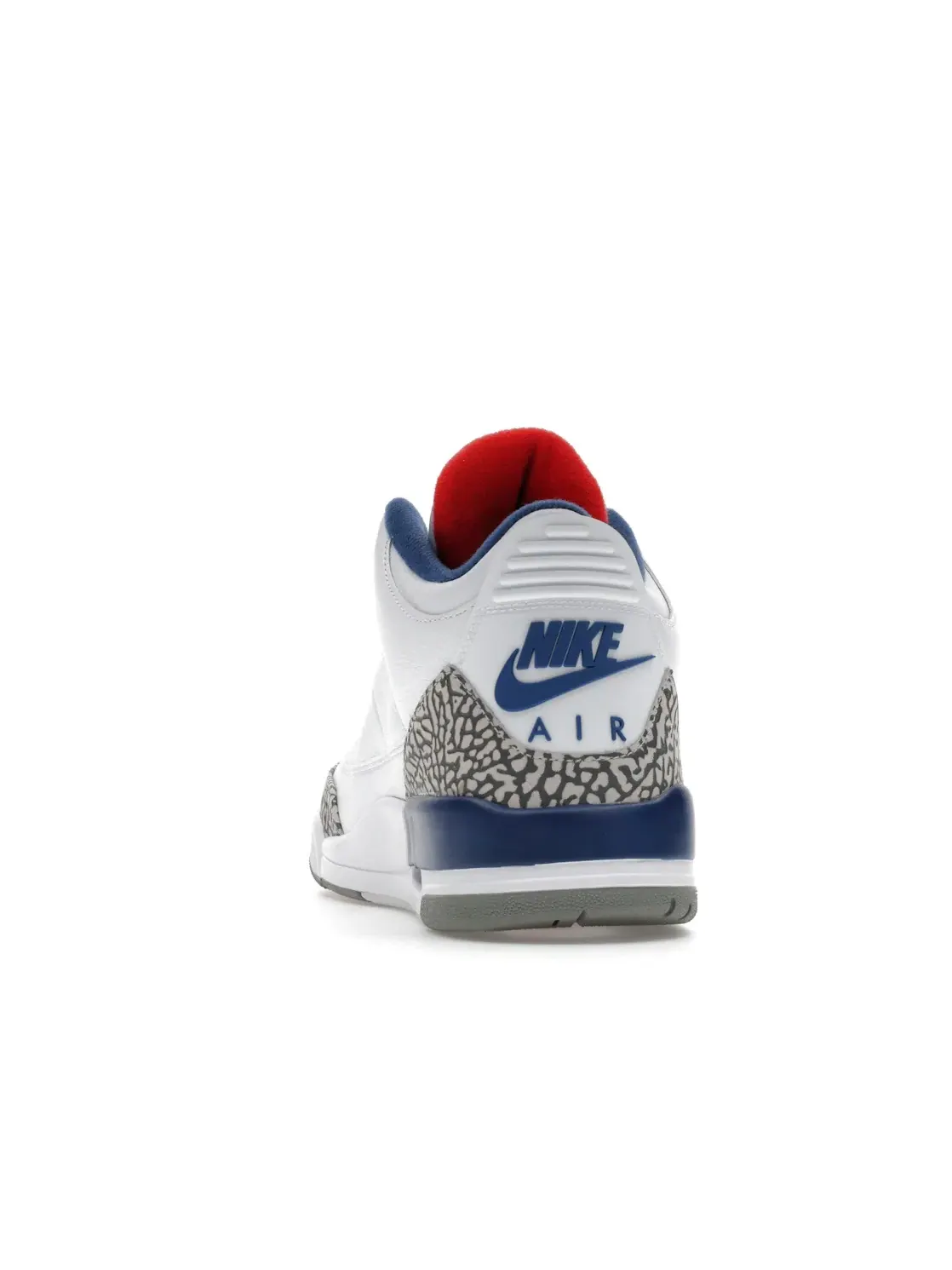 Мужские кроссовки Lifestyle с принтом Jordan 3 Retro — изображение 4 из 4, белый/синий-красный