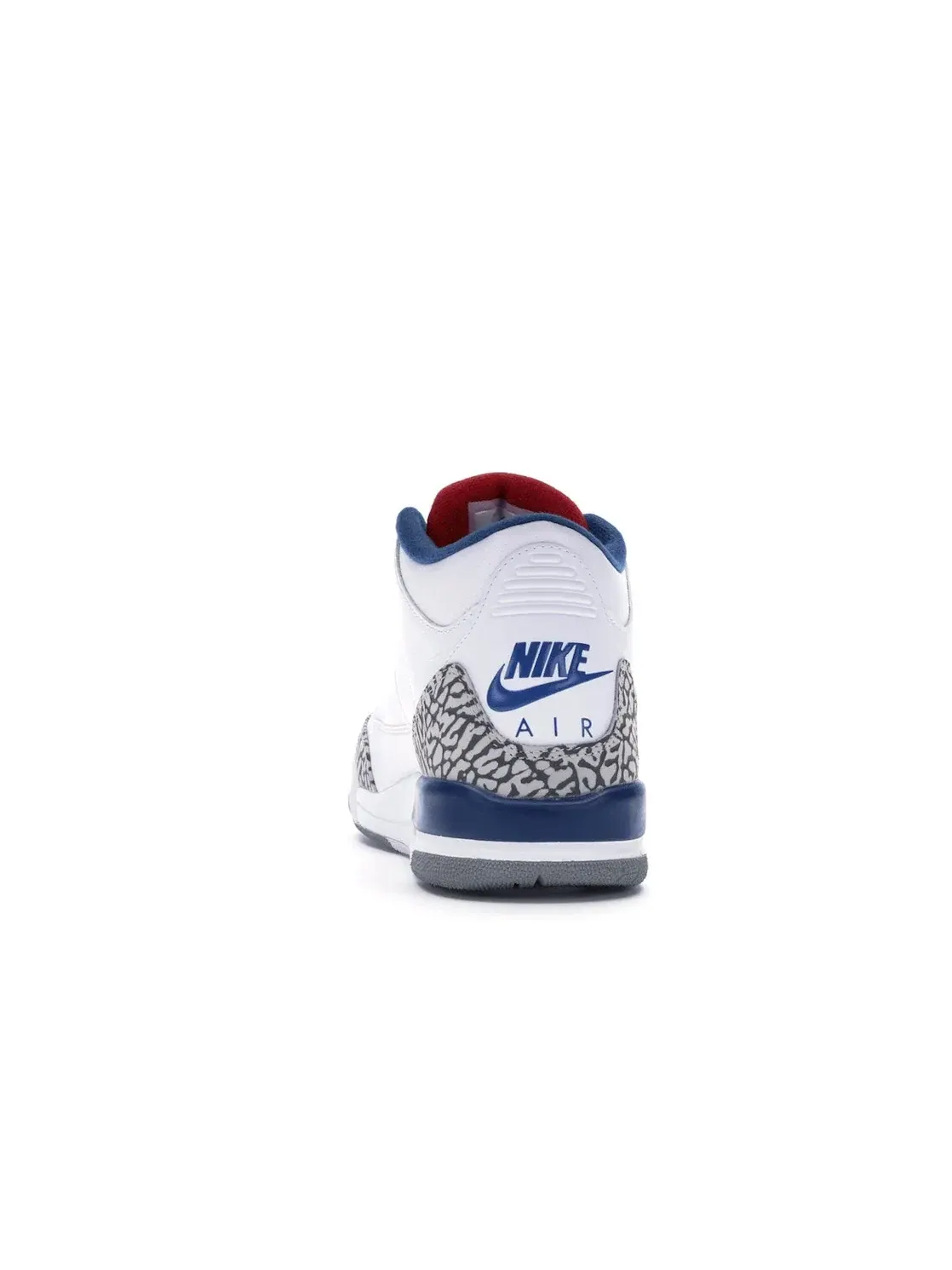 Детские кроссовки Lifestyle белые с отделкой Jordan 3 Retro — изображение 4 из 4, белый/синий-красный