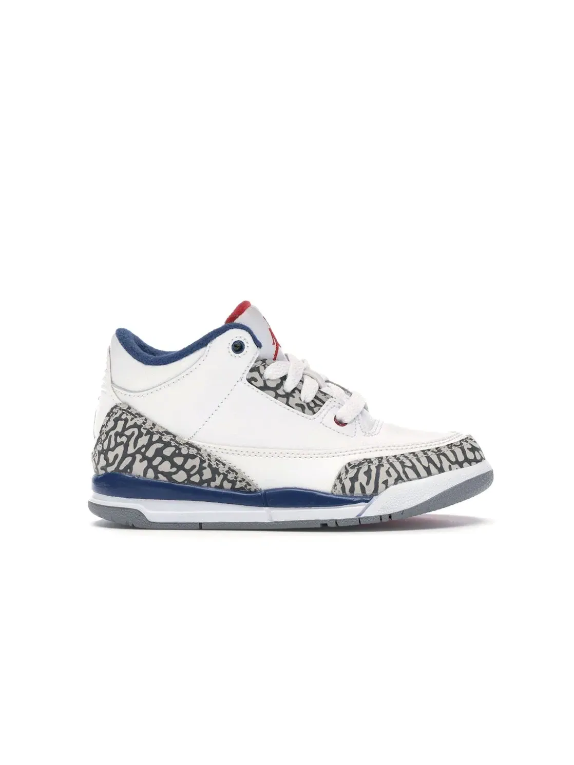 Детские кроссовки Lifestyle с принтом Jordan 3 Retro Jordan — изображение 1 из 4, белый/красный-синий