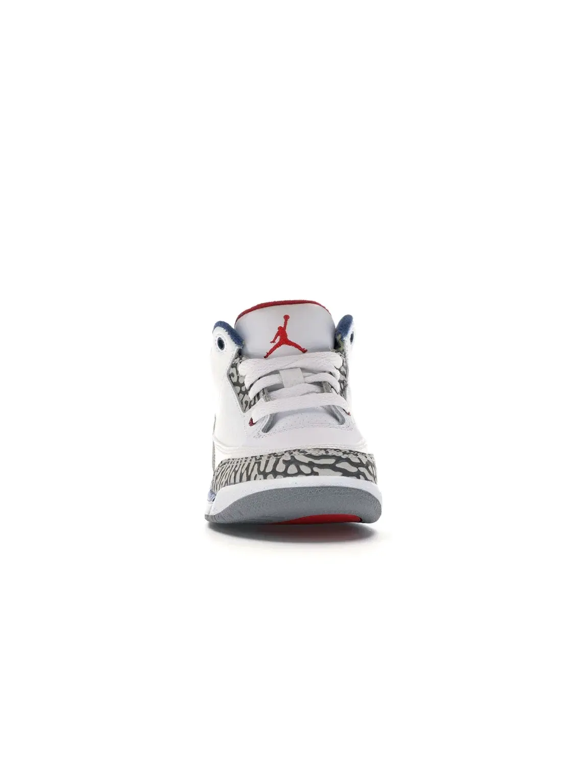 Детские кроссовки Lifestyle с принтом Jordan 3 Retro Jordan — изображение 2 из 4, белый/красный-синий