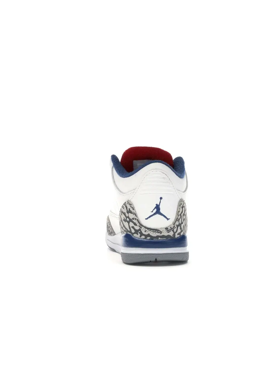 Детские кроссовки Lifestyle с принтом Jordan 3 Retro Jordan — изображение 4 из 4, белый/красный-синий
