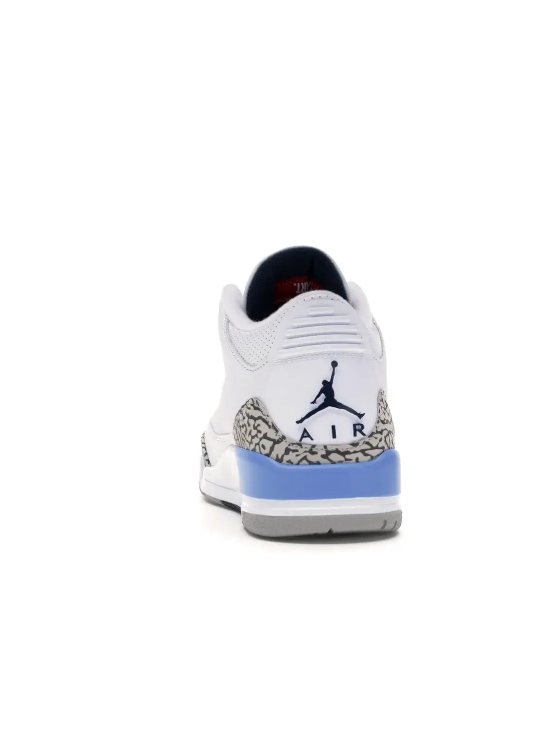 Мужские кроссовки с принтом Jordan 3 Retro UNC Jordan — изображение 4 из 4, белый/синий-серый