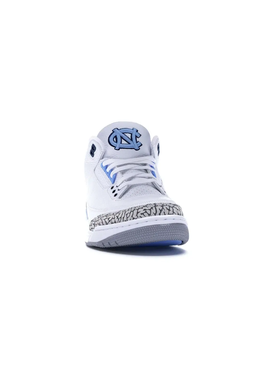 Мужские кроссовки Lifestyle с принтом Jordan 3 Retro UNC PE — изображение 2 из 4, белый/серый-синий