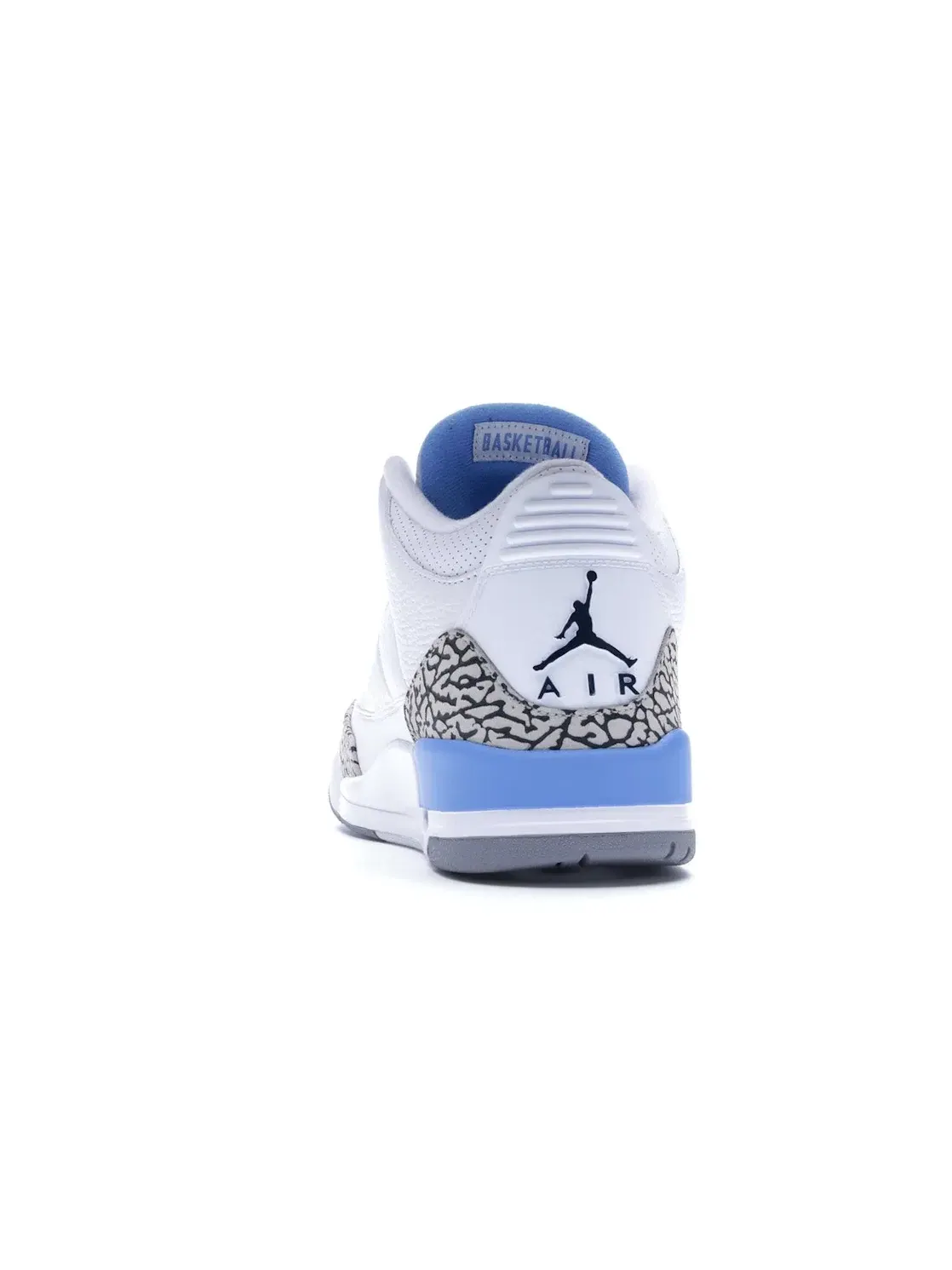 Мужские кроссовки Lifestyle с принтом Jordan 3 Retro UNC PE — изображение 4 из 4, белый/серый-синий
