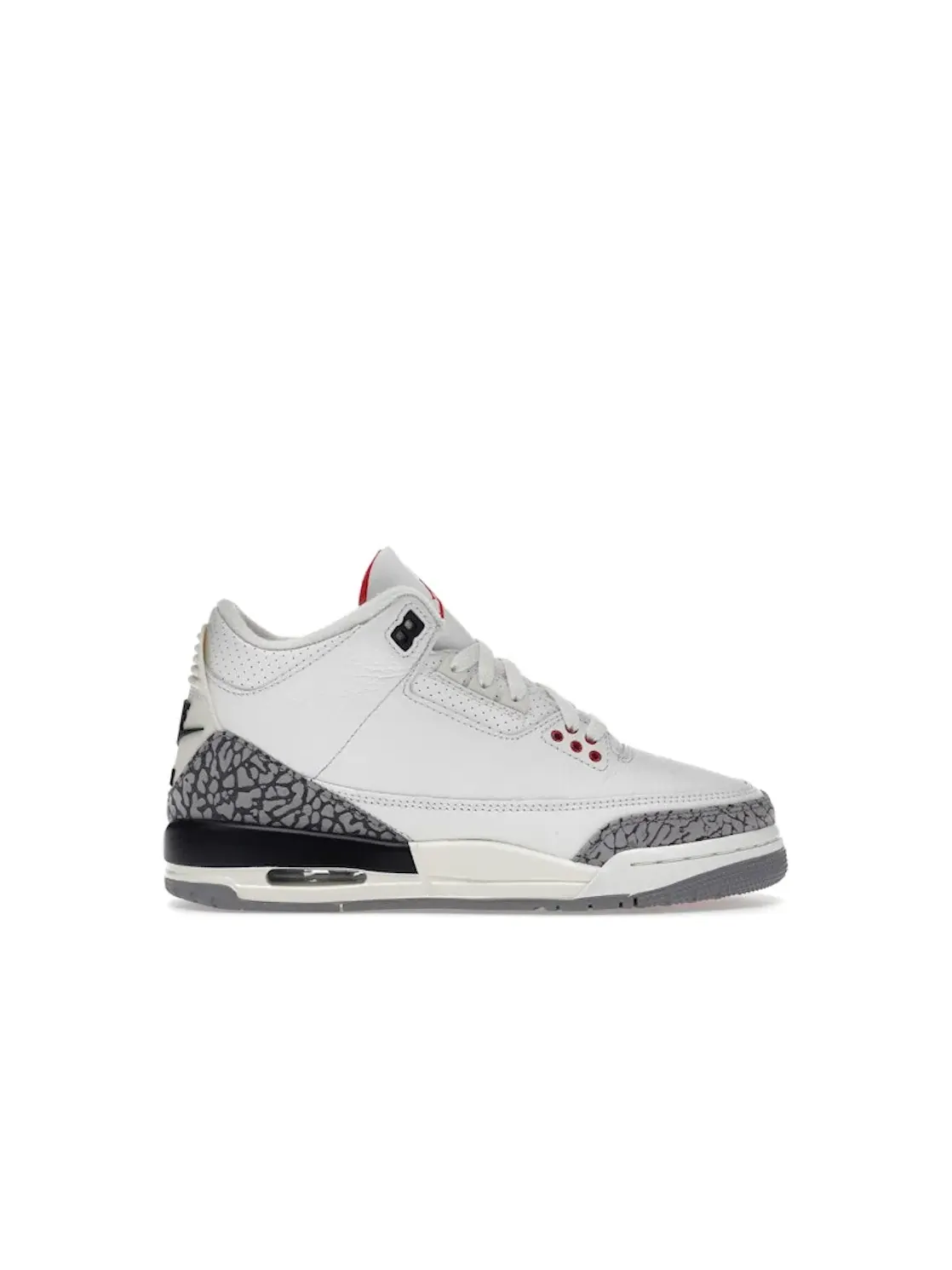 Детские кроссовки Lifestyle с принтом слоновьей кожи Jordan 3 Retro Jordan — изображение 1 из 4