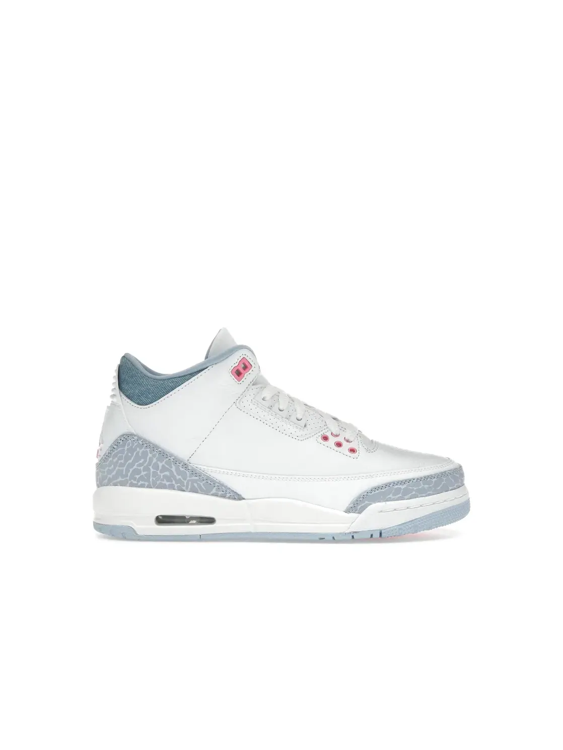 Детские кроссовки Lifestyle с длинным рукавом Jordan 3 Retro — изображение 1 из 4, белый//серый/розовый