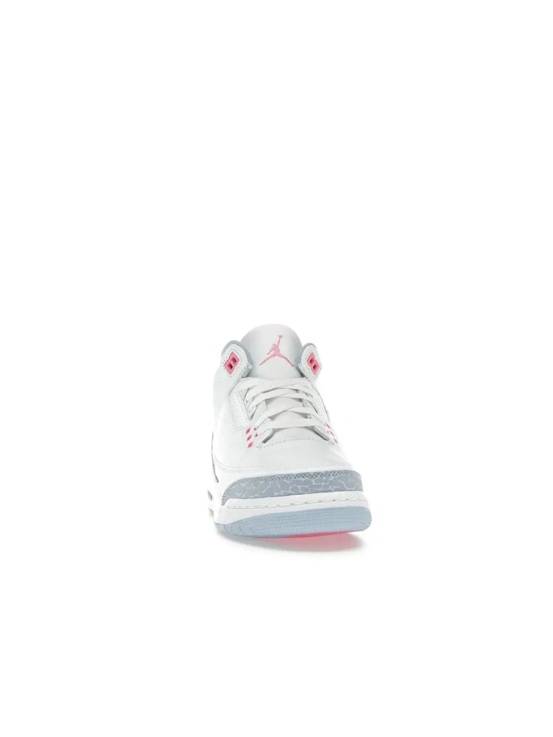 Детские кроссовки Lifestyle с длинным рукавом Jordan 3 Retro — изображение 2 из 4, белый//серый/розовый