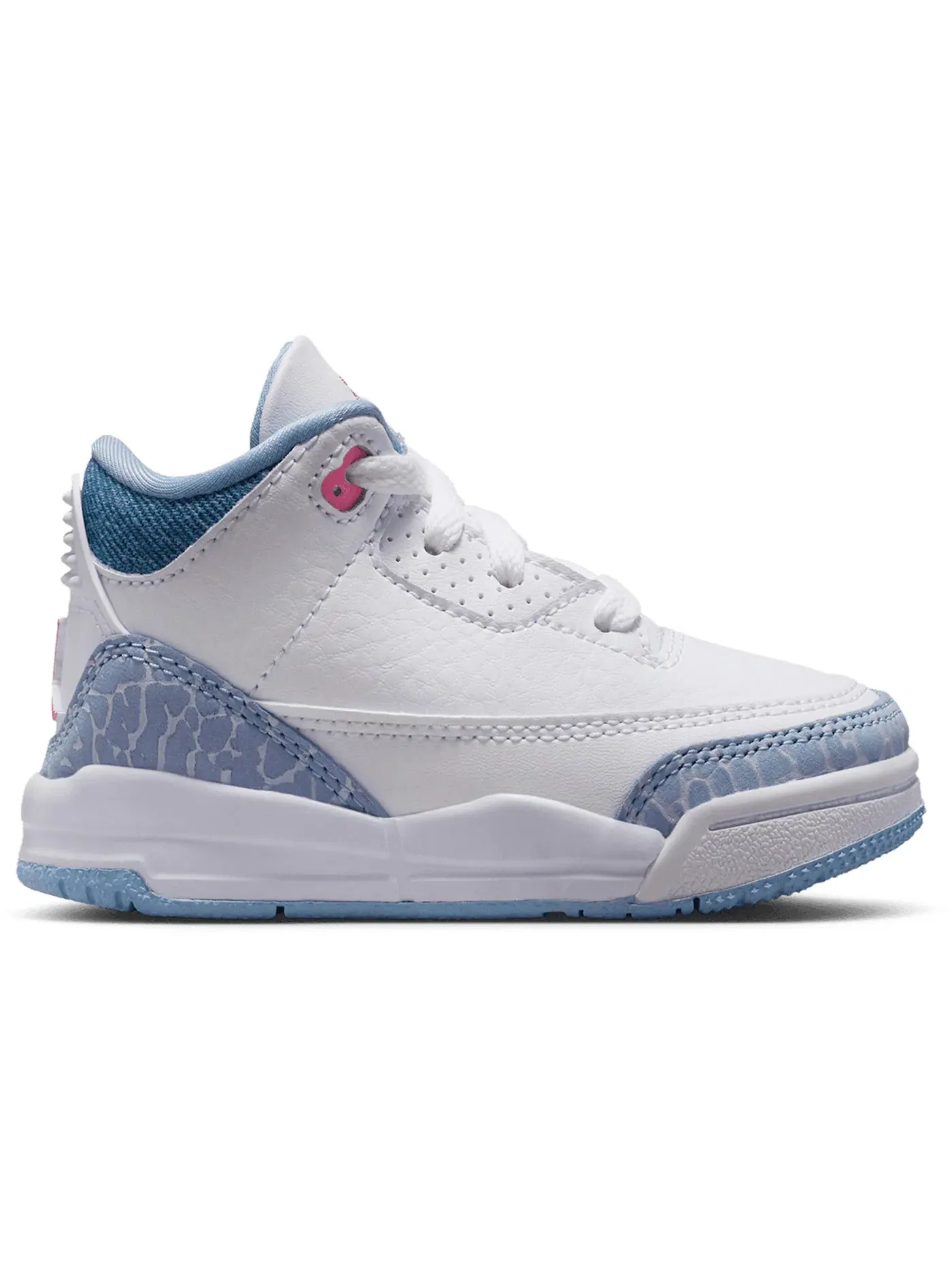 Детские кроссовки Lifestyle Jordan 3 Retro Jordan — изображение 1 из 1, белый//серый/розовый