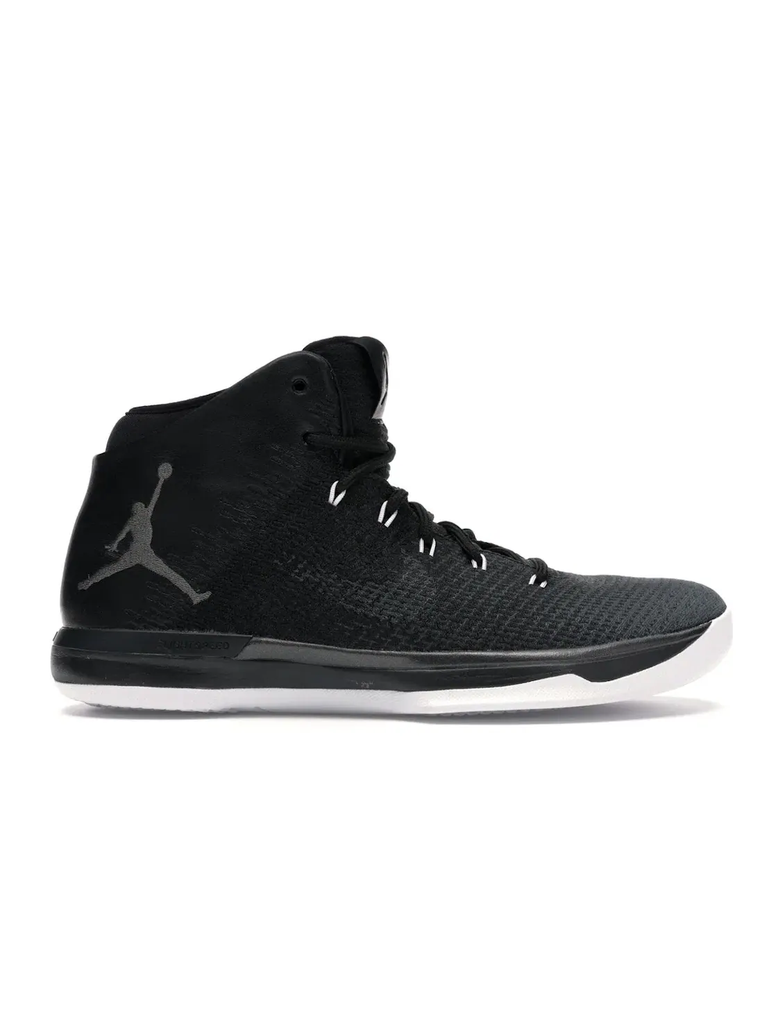 Мужские высокие кроссовки с кожаным верхом Jordan XXX1 Jordan — изображение 1 из 4, черный/черный