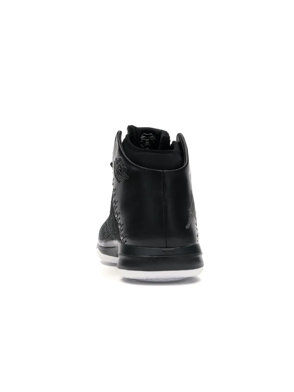 Мужские высокие кроссовки с кожаным верхом Jordan XXX1 Jordan — изображение 4 из 4, черный/черный