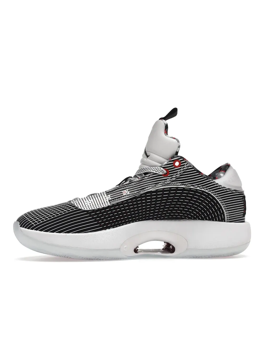 Мужские кроссовки для баскетбола Jordan 35 Low Jordan — изображение 3 из 4, белый/черный-красный
