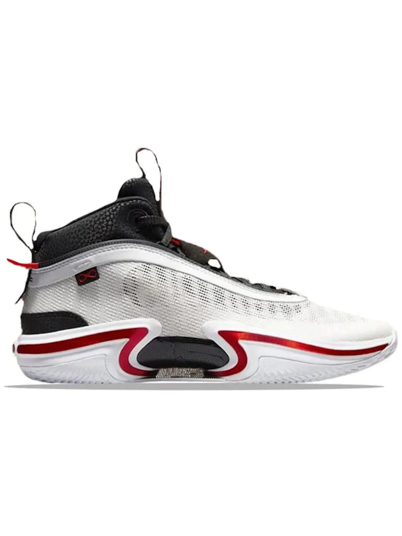 Мужские баскетбольные кроссовки с высокой посадкой Jordan 36 PF Jordan — изображение 1 из 2, белый/черный/красный