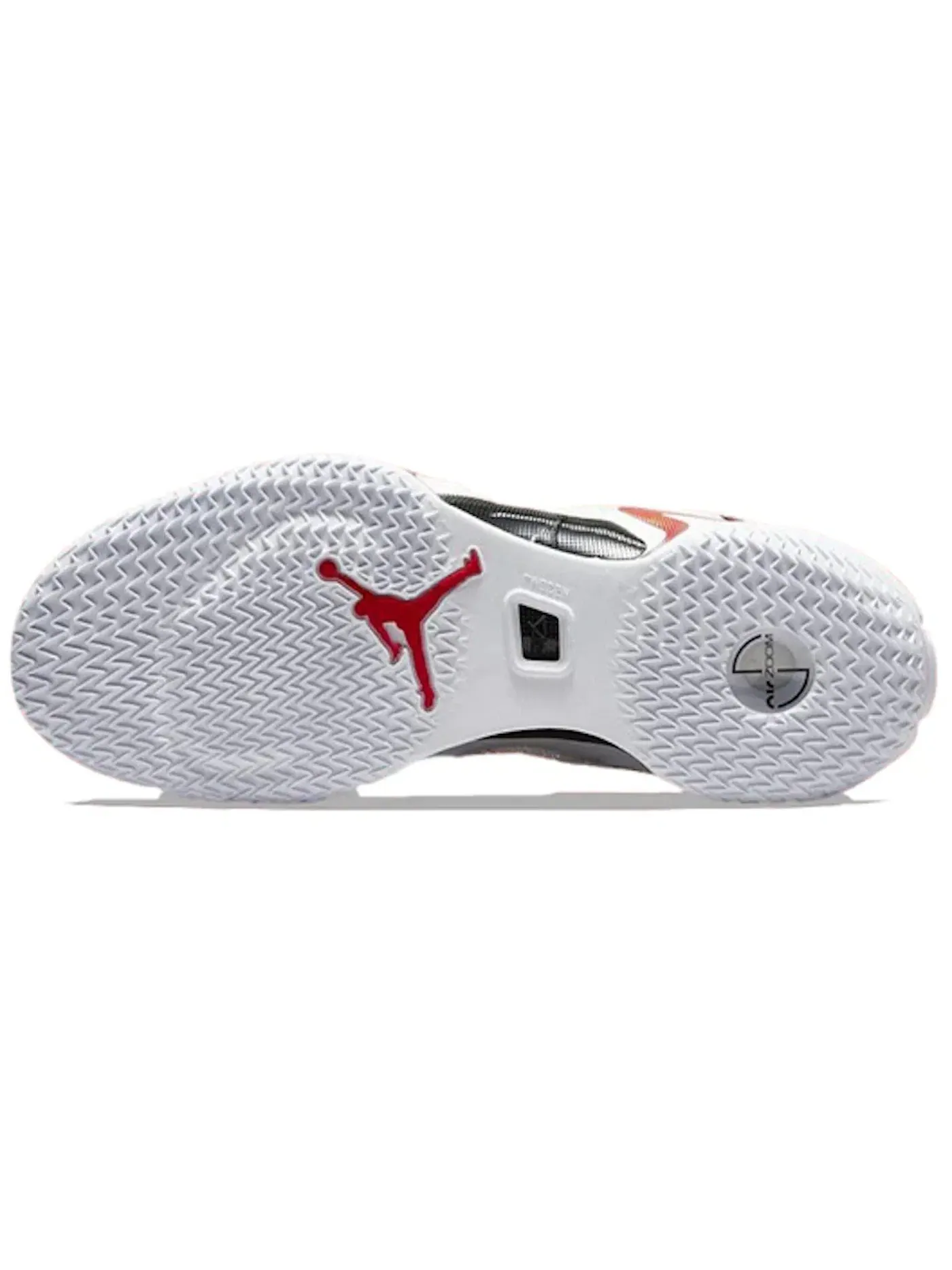 Мужские баскетбольные кроссовки с высокой посадкой Jordan 36 PF Jordan — изображение 2 из 2, белый/черный/красный